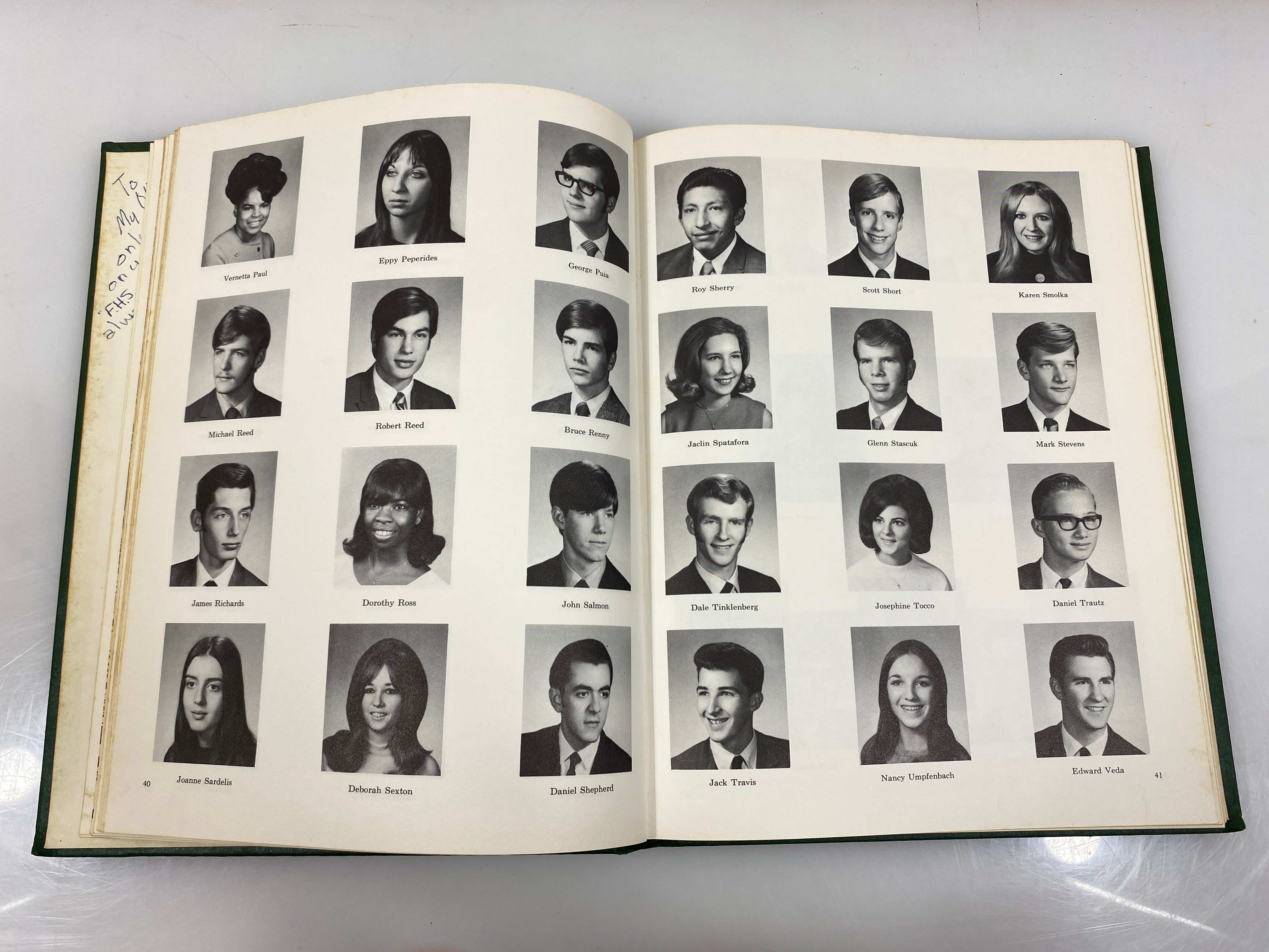 1970 "Cairngorm" Finney Jr. Sr. High School Yearbook Detroit MI HC