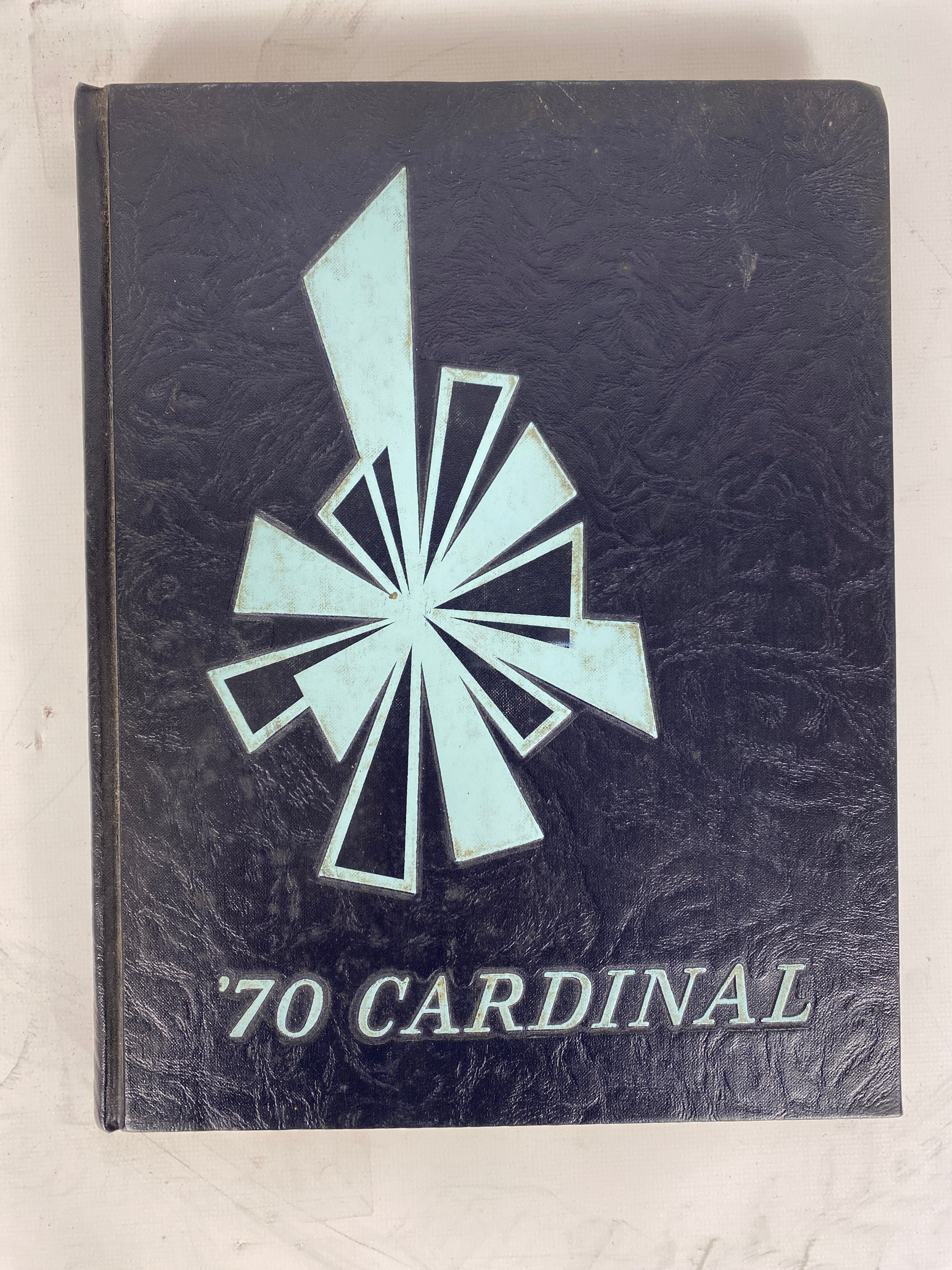 1970 Coldwater High School "Cardinal" Yearbook Coldwater Michigan HC