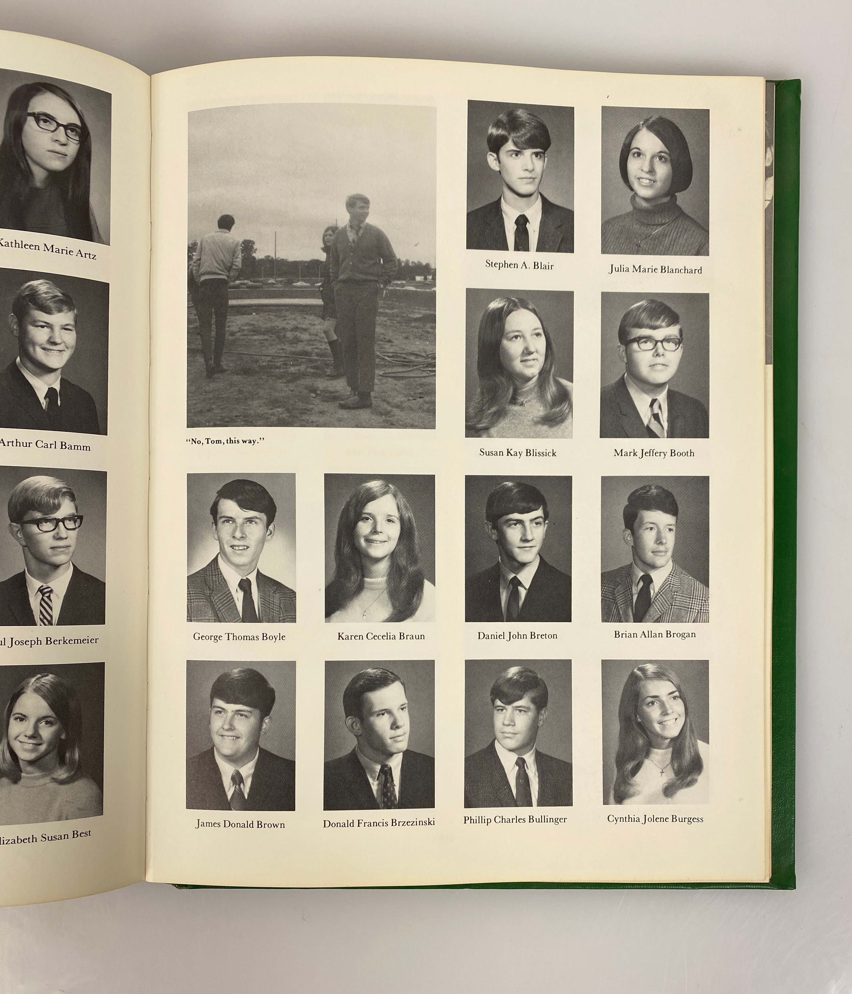 1970 Lumen Christi High School Yearbook Jackson Michigan HC