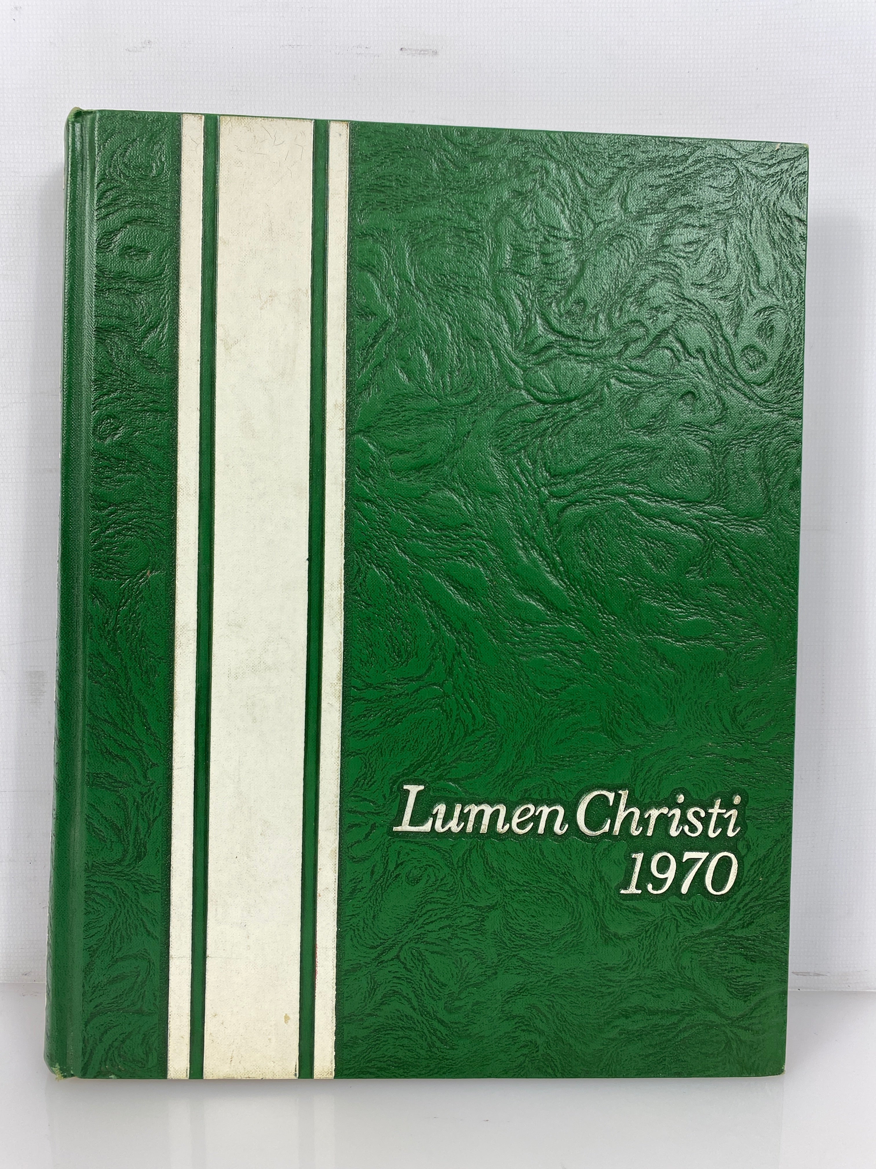 1970 Lumen Christi High School Yearbook Jackson Michigan HC