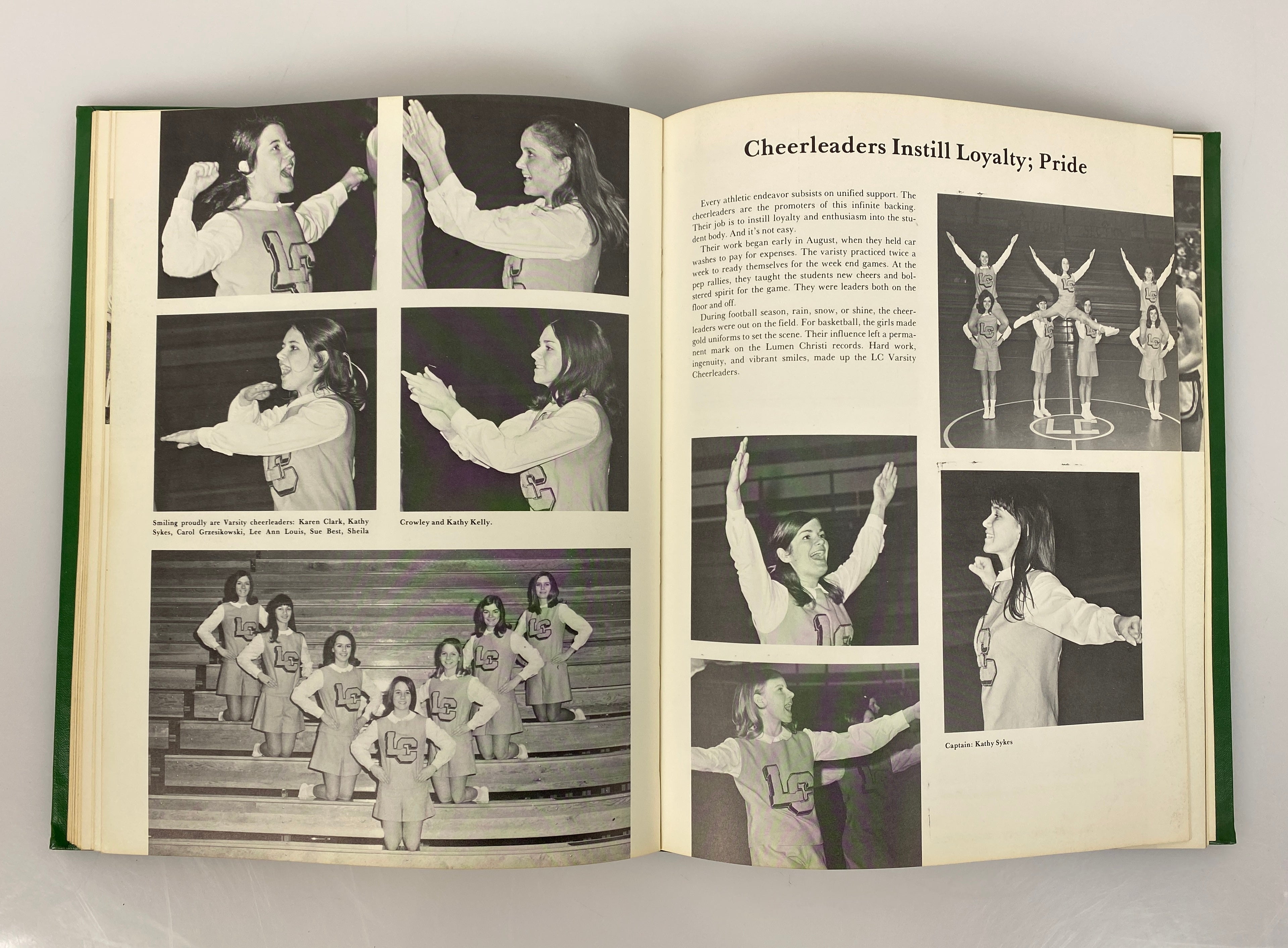 1970 Lumen Christi High School Yearbook Jackson Michigan HC