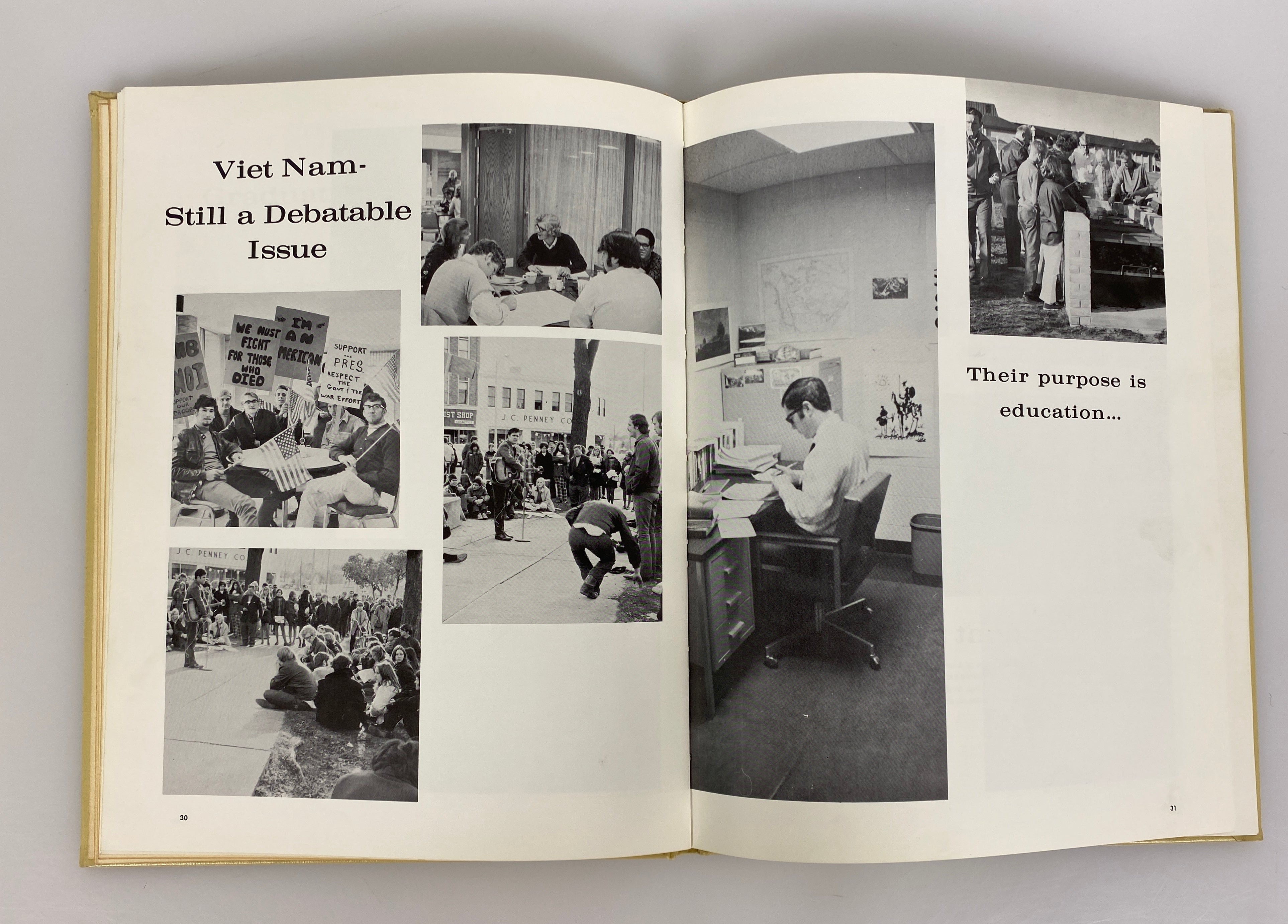 1970 North Central Michigan College Yearbook Petoskey HC
