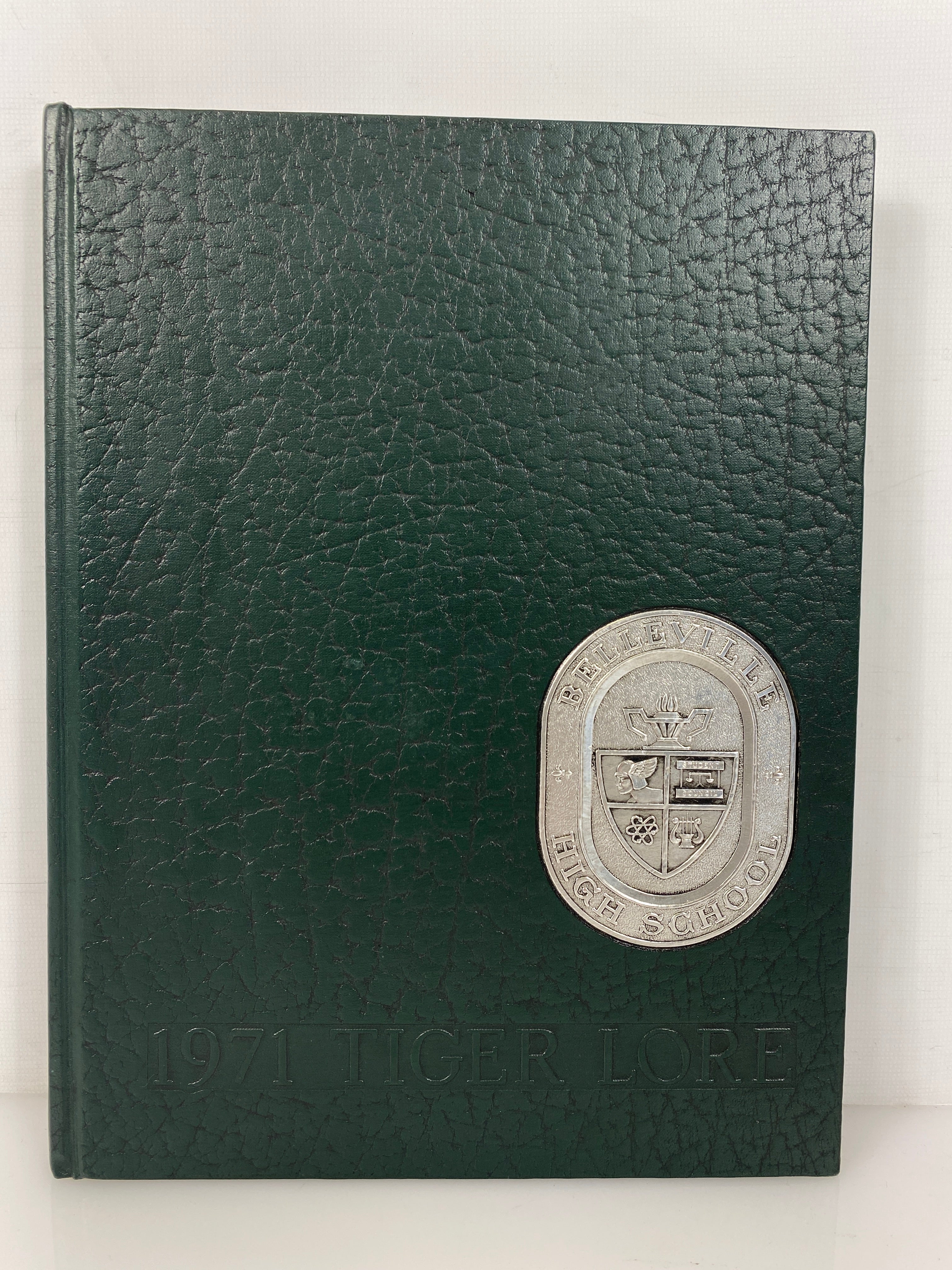 1971 Belleville High School Yearbook Belleville Michigan HC