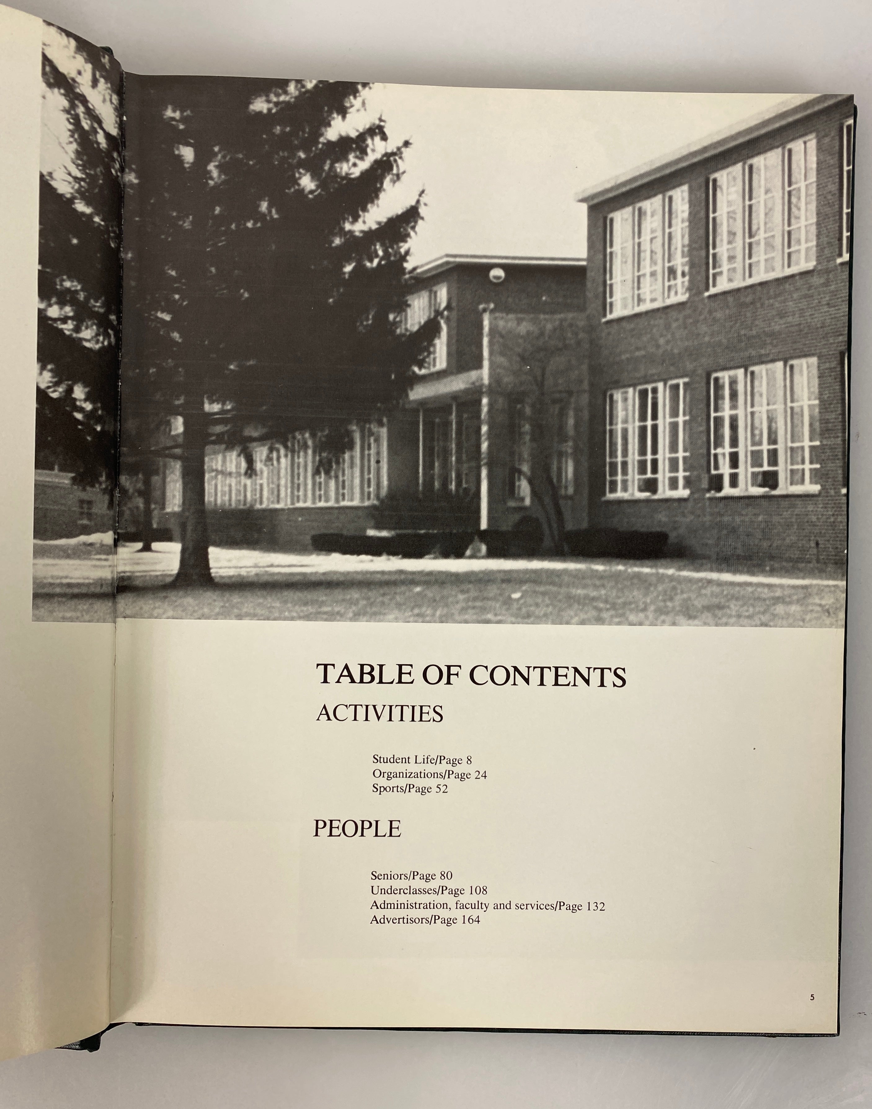 1971 Belleville High School Yearbook Belleville Michigan HC