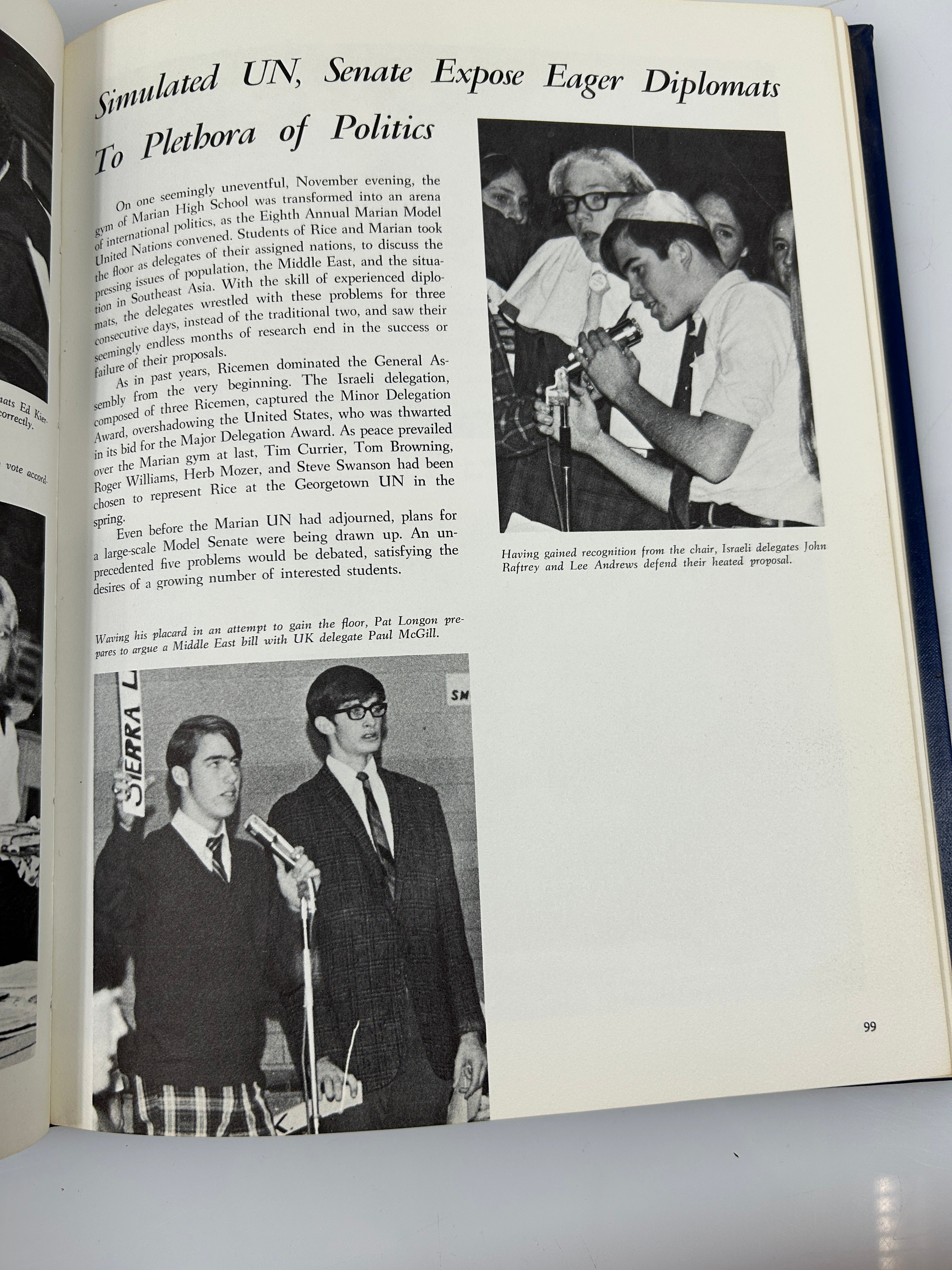 1971 Brother Rice High School Yearbook Birmingham Michigan HC