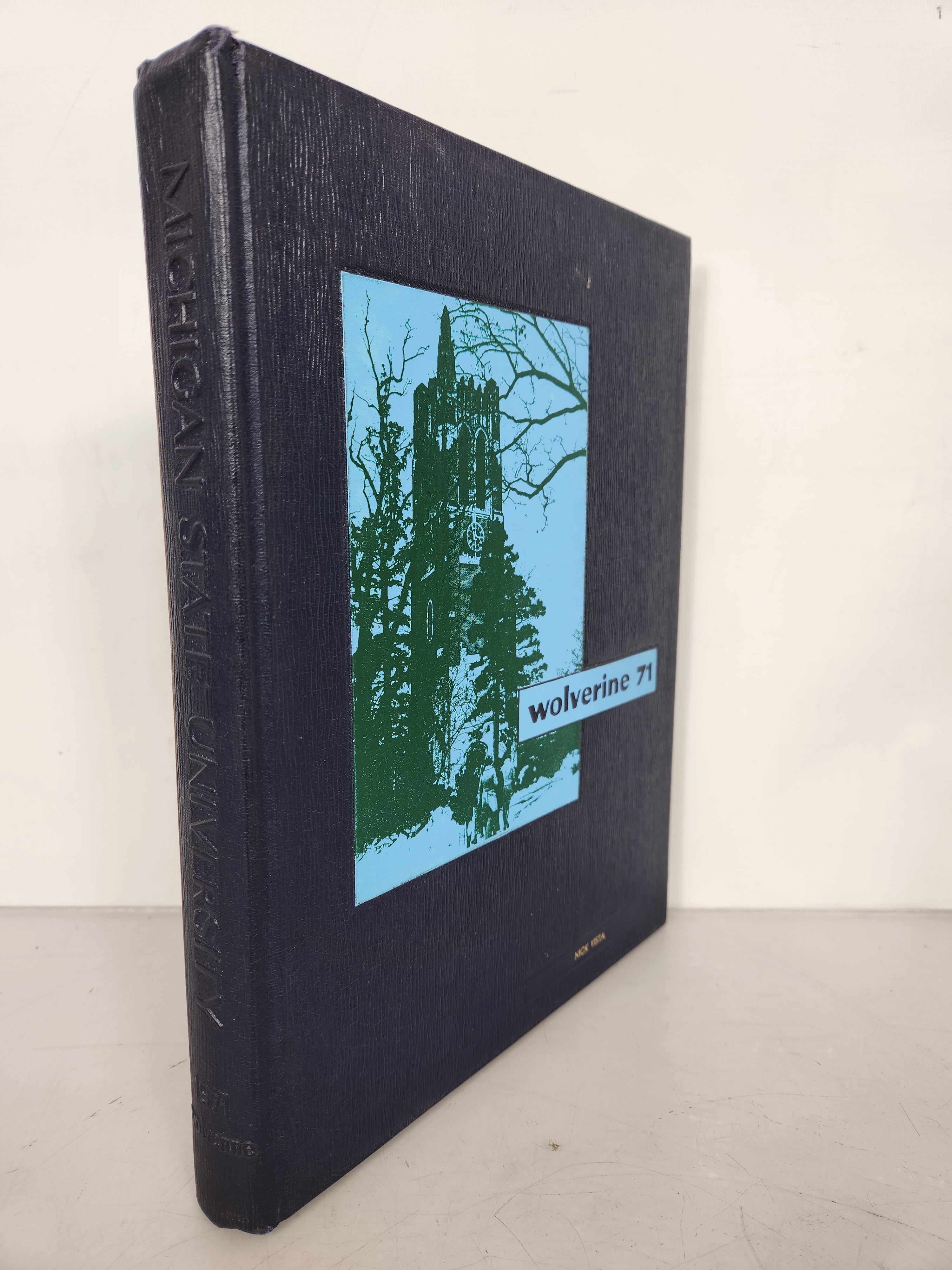 1971 Michigan State University Yearbook Wolverine