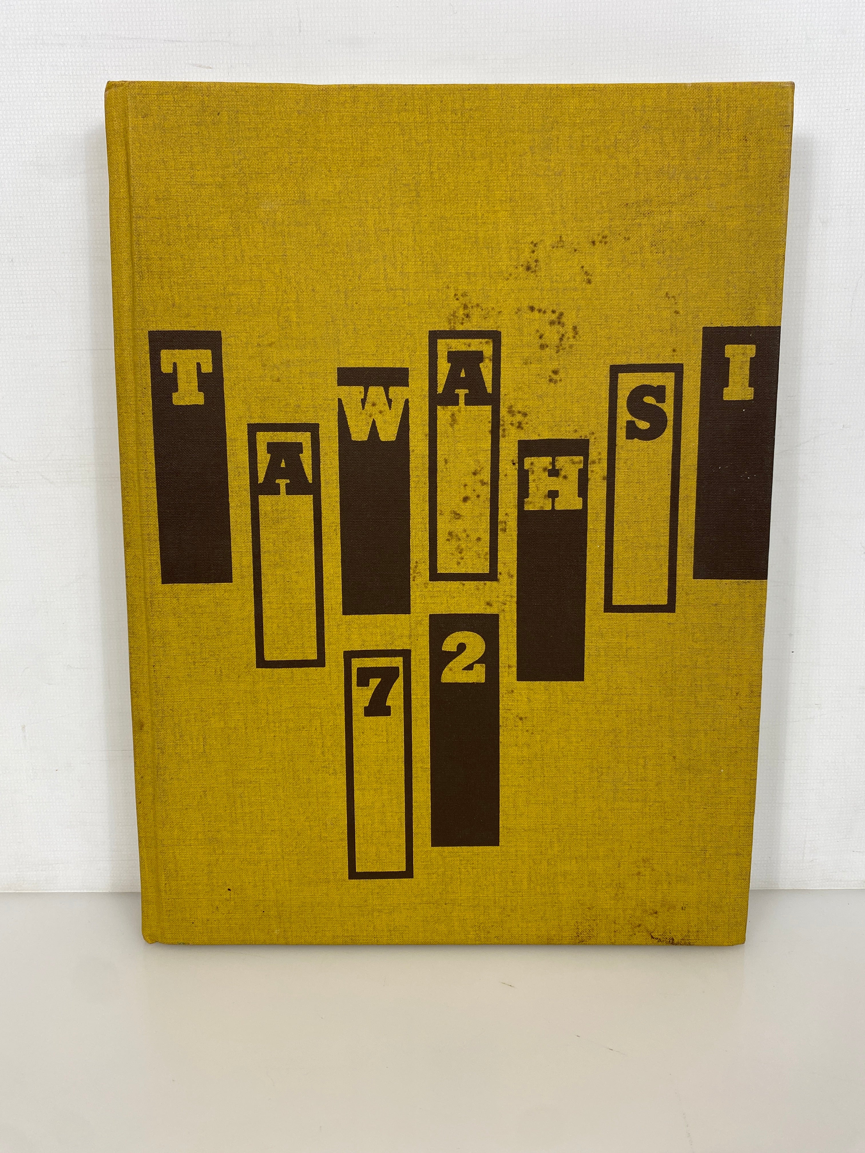 1972 Seattle Pacific College Yearbook "Tawahsi" HC