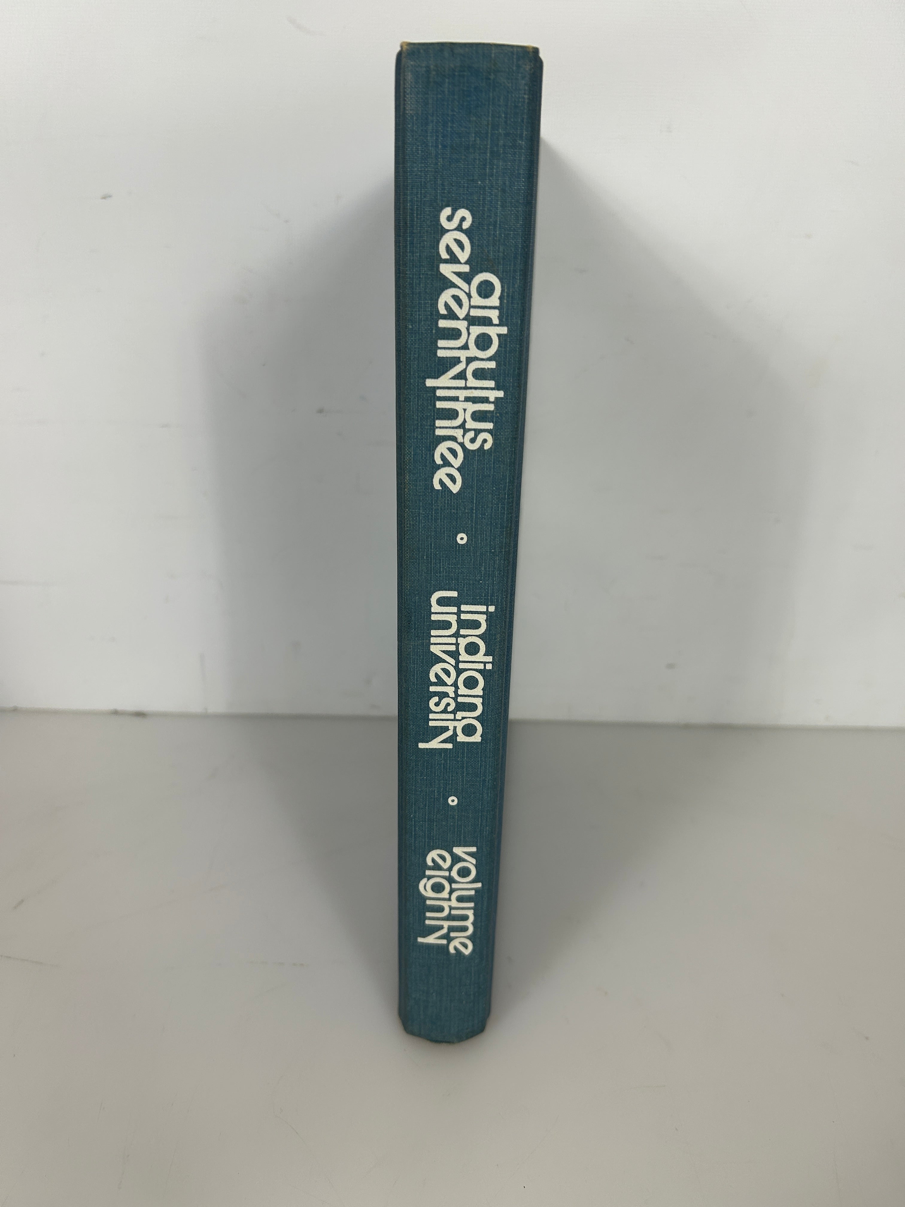 1973 "Arbutus" Indiana University Yearbook HC