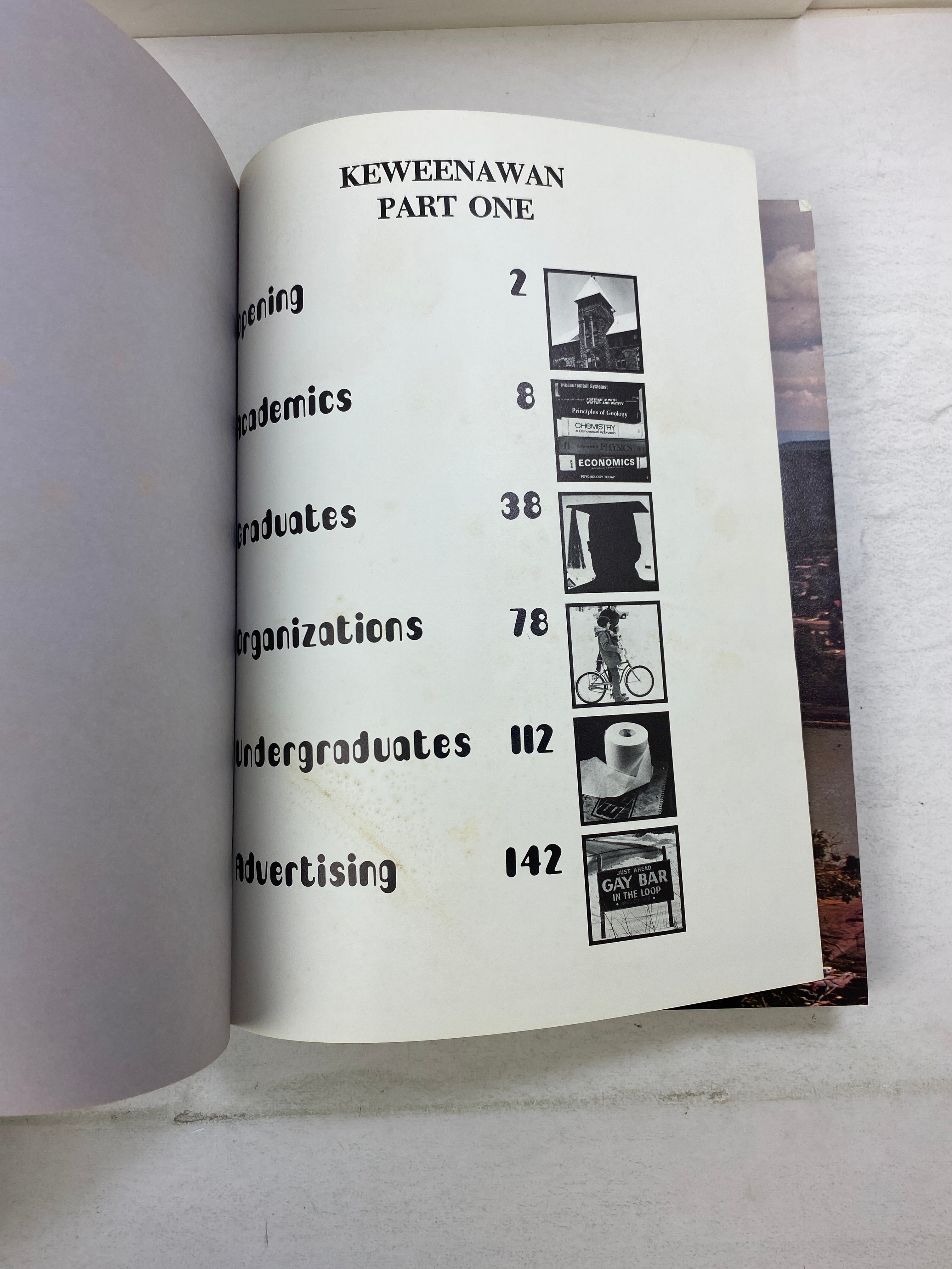 1973 "Keweenawan" Michigan Technological University Yearbook Houghton, MI HC