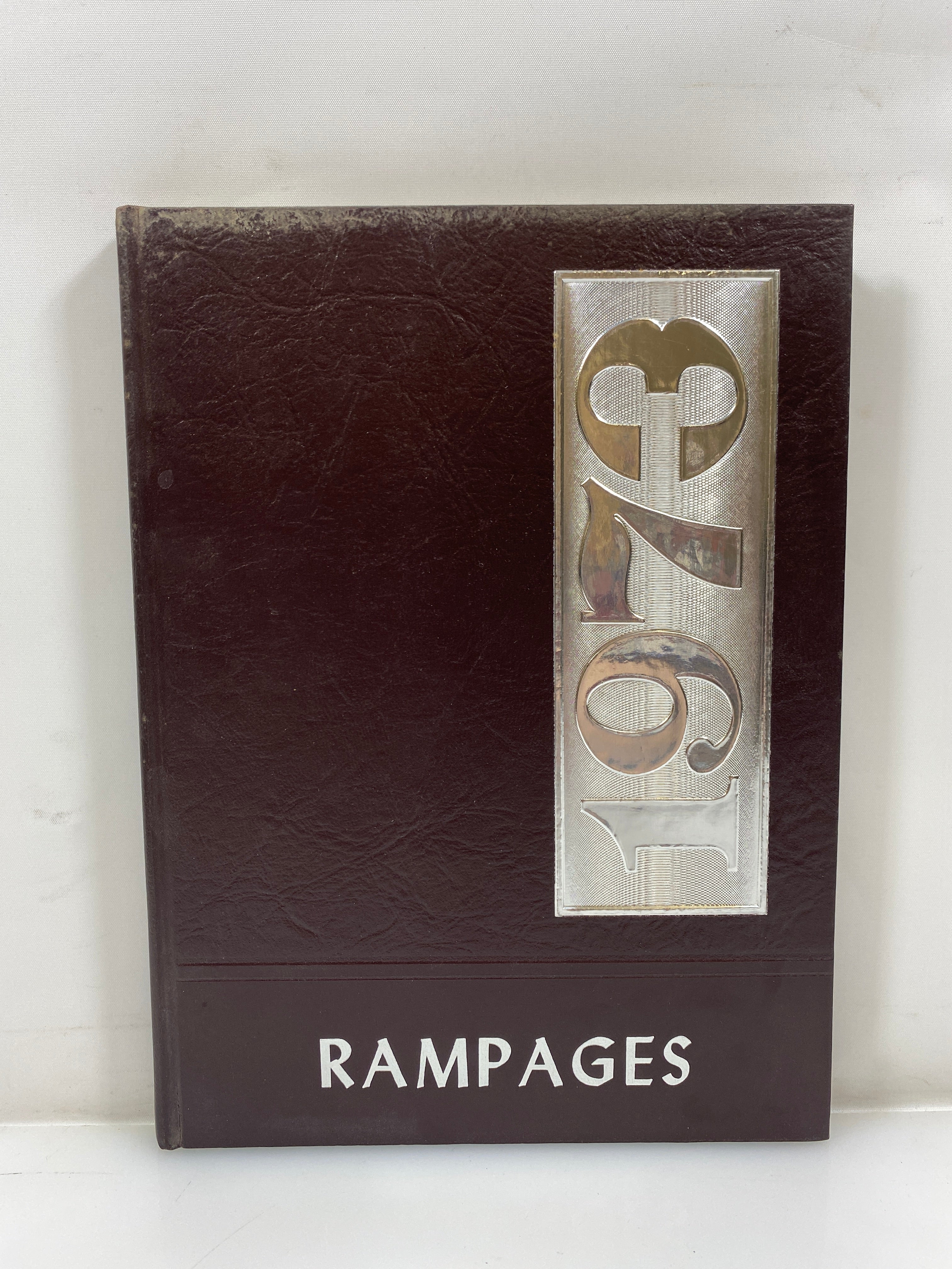 1973 "Rampages" Holt High School Yearbook Holt Michigan HC