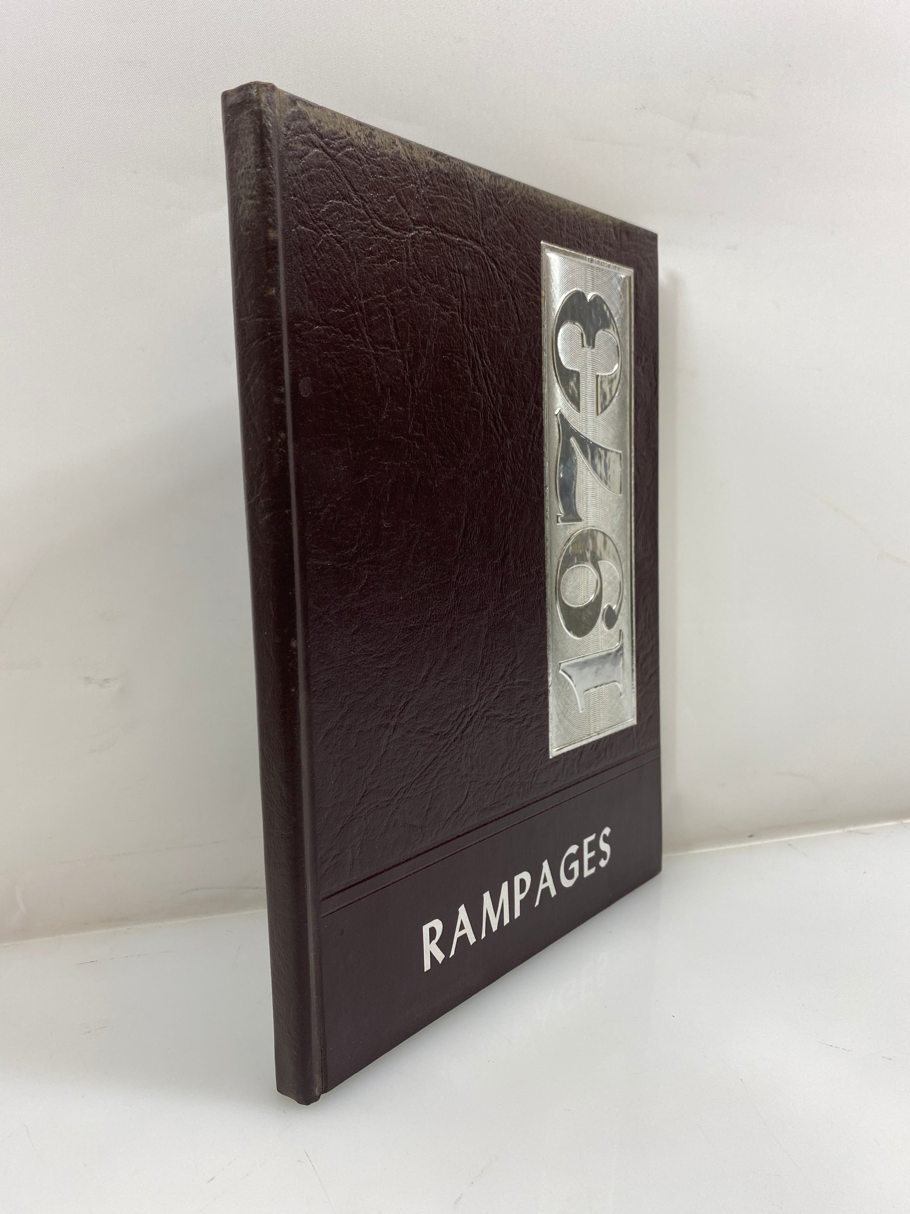 1973 "Rampages" Holt High School Yearbook Holt Michigan HC