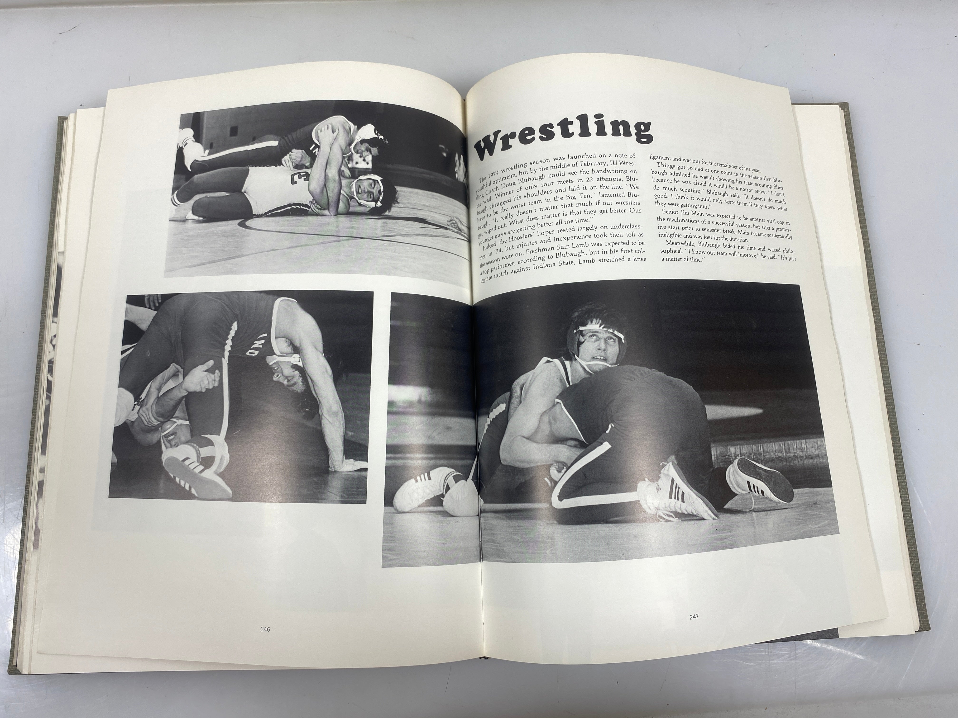 1974 Indiana University Yearbook "Arbutus" Bloomington IN HC
