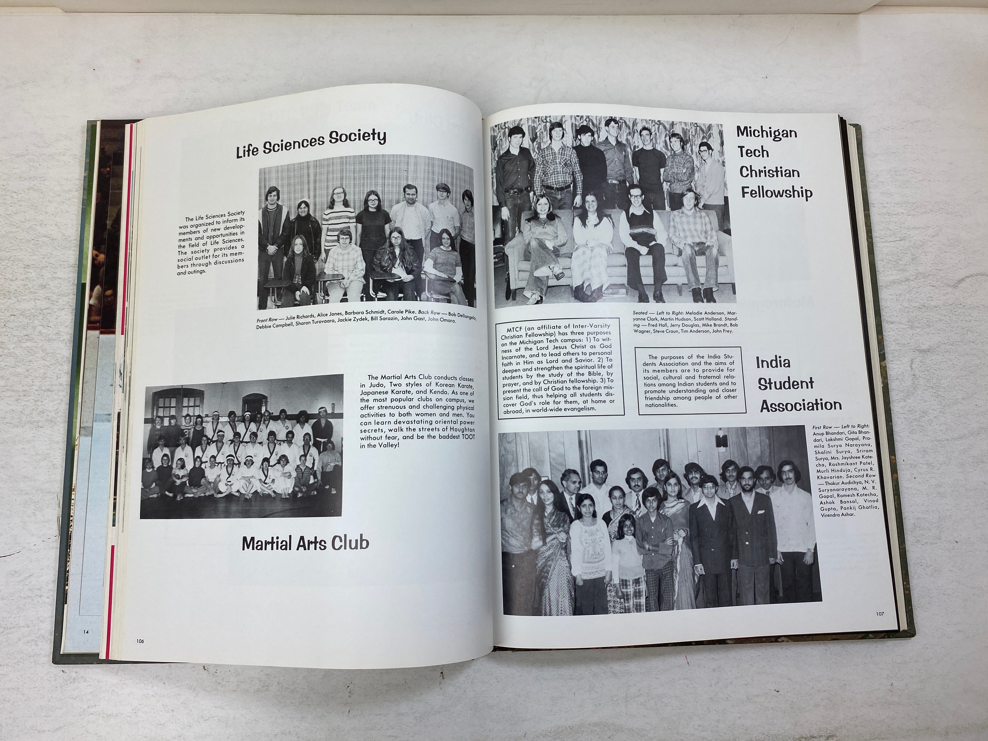 1974 "Keweenawan" Michigan Technological University Yearbook Houghton, MI HC