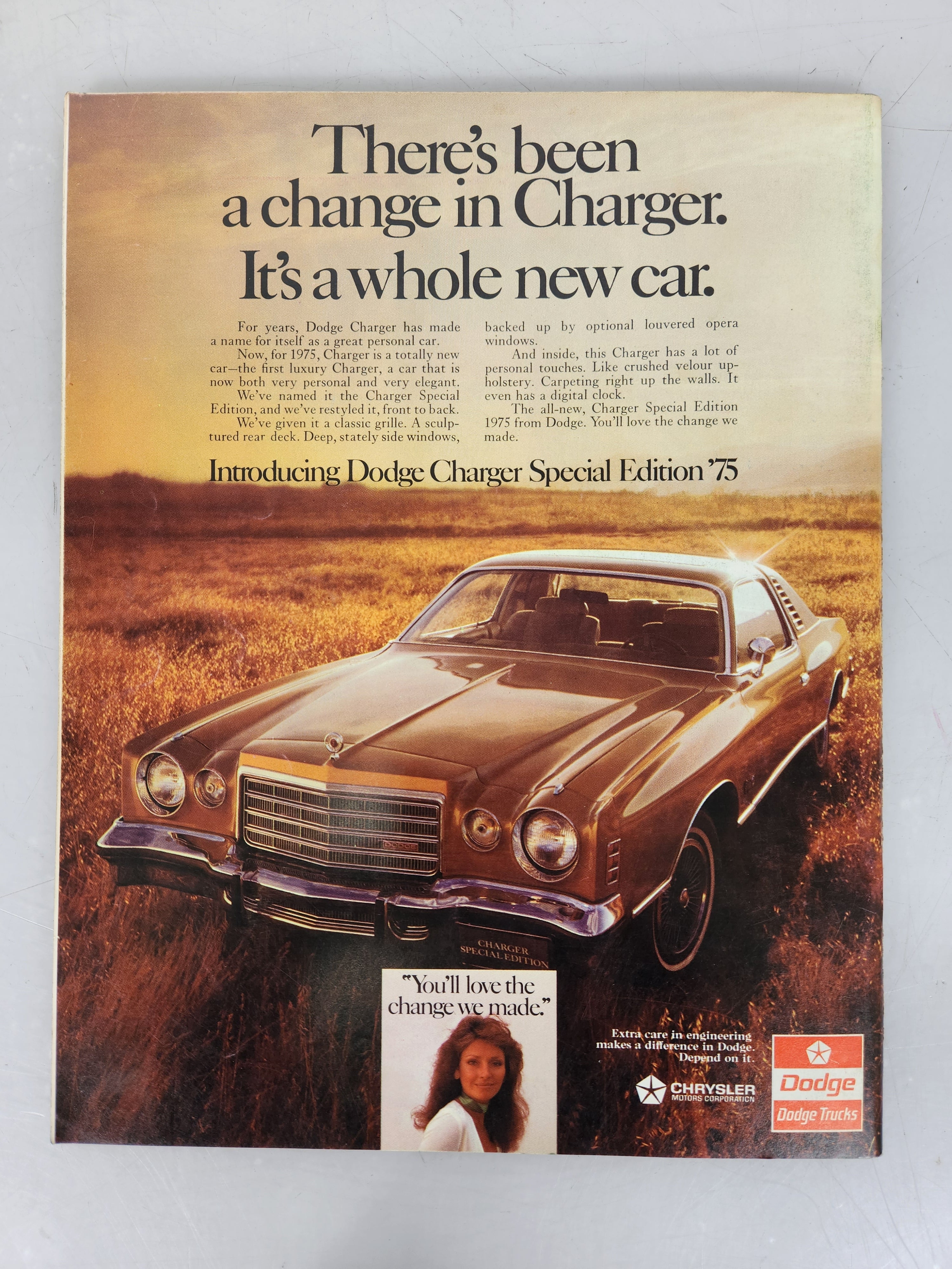 1974 Michigan State vs Notre Dame Spartan Stadium Sideliner Football Program