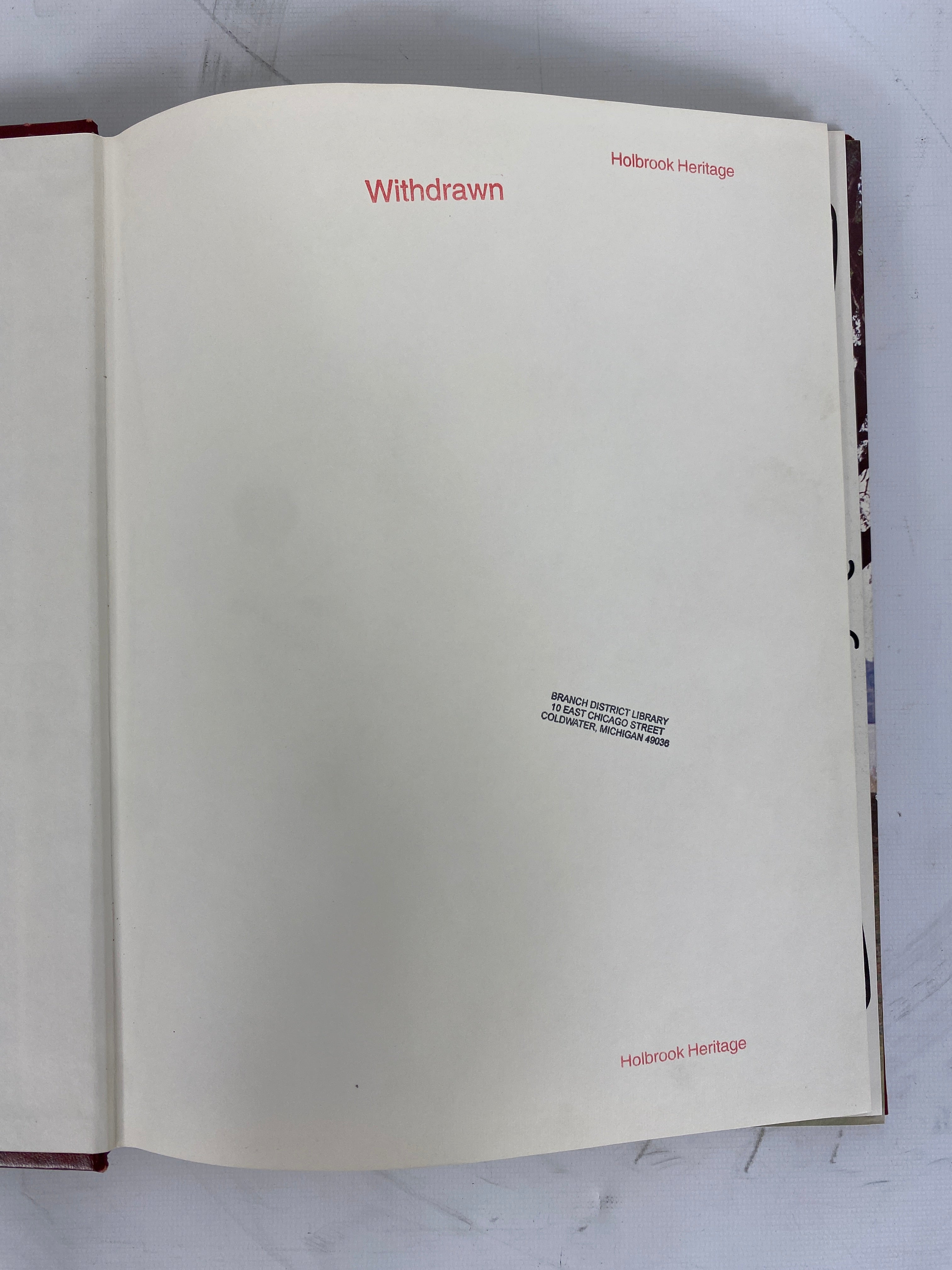 1975 Coldwater High School Yearbook "Cardinal" Coldwater  Michigan HC