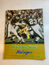 1975 Michigan State vs Michigan Spartan Sideliner Football Program