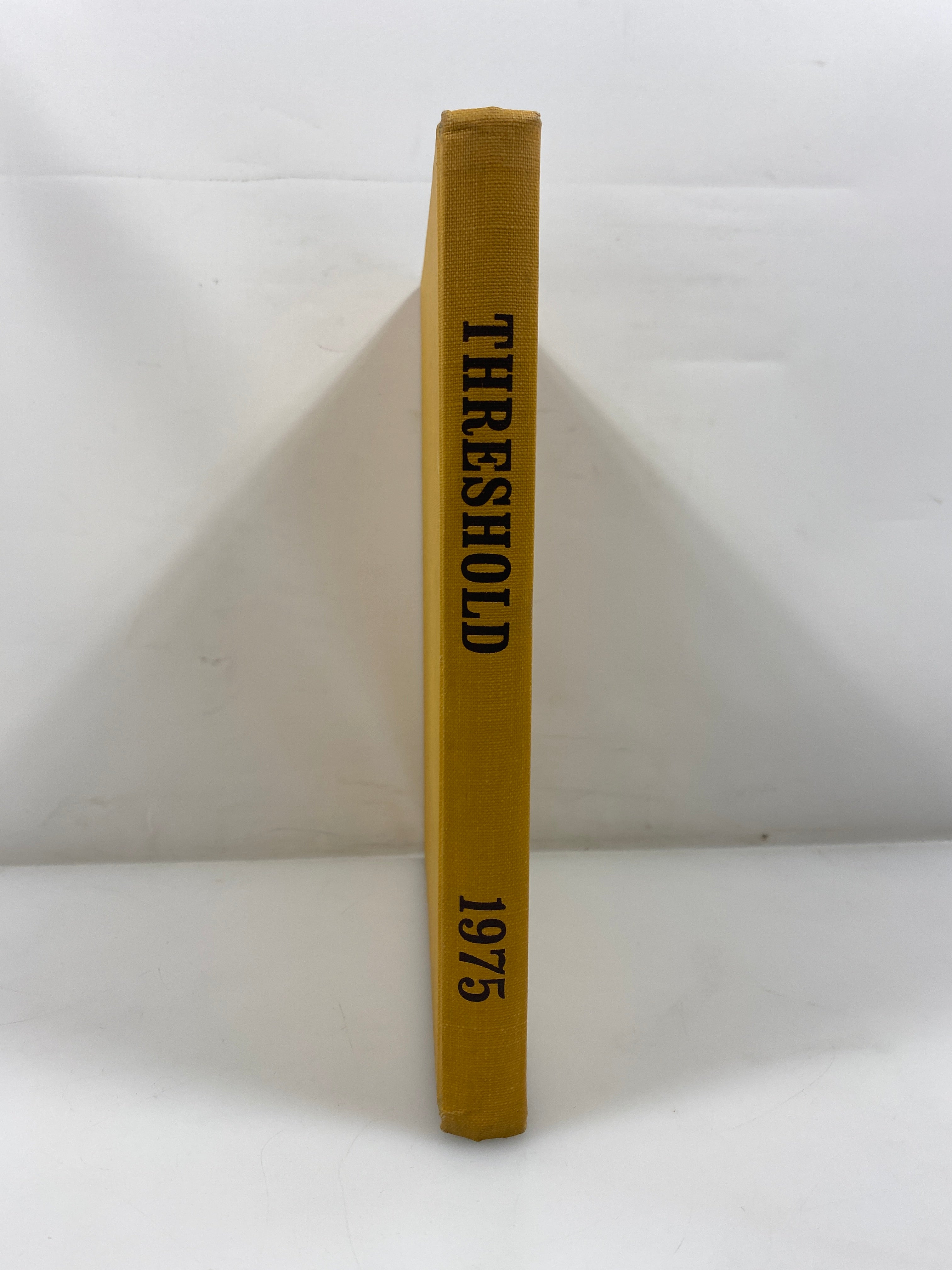 1975 "Threshold" Western Michigan University Yearbook Kalamazoo MI HC