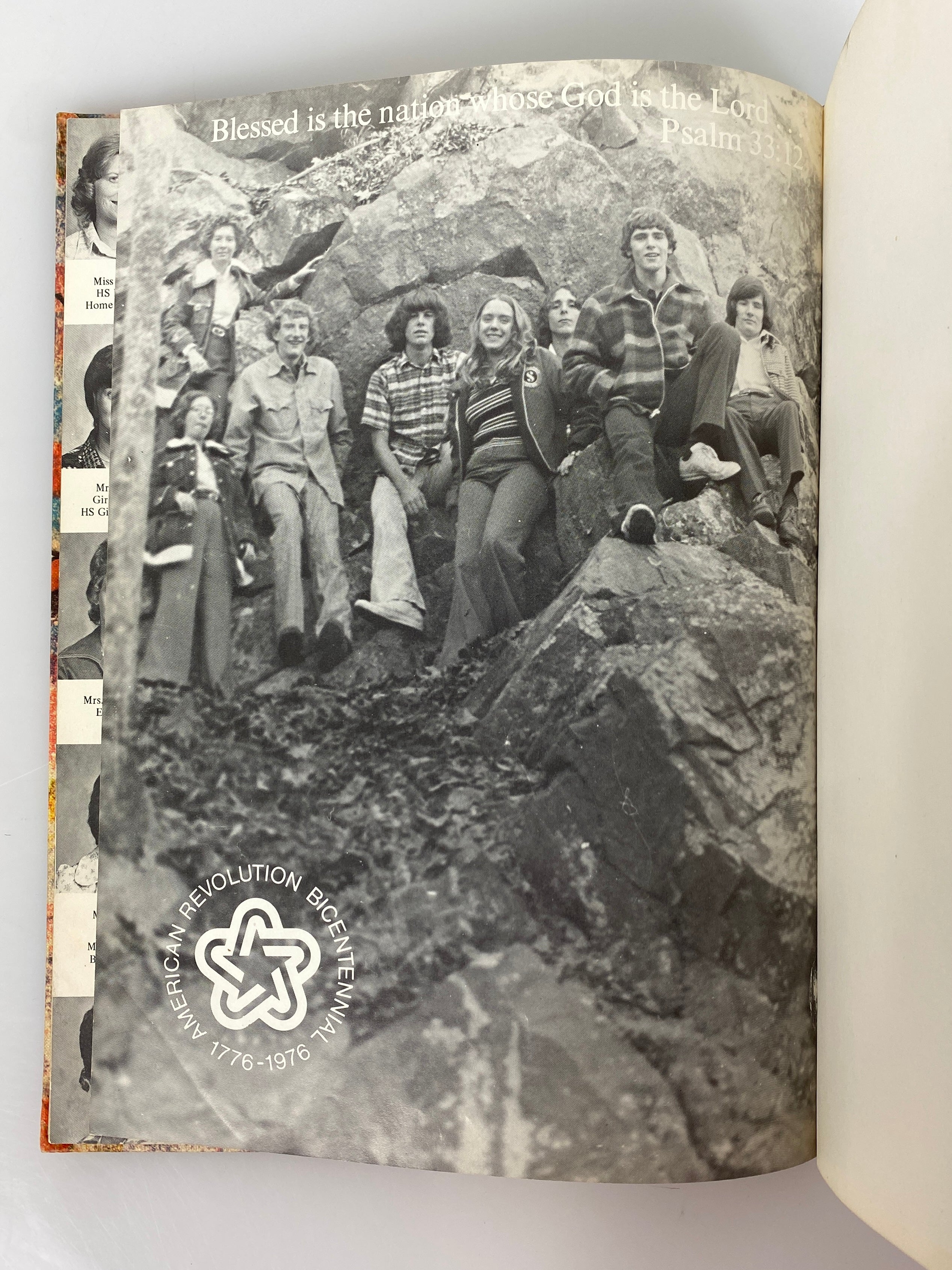 1976 Curtis Baptist School Yearbook Augusta Georgia HC