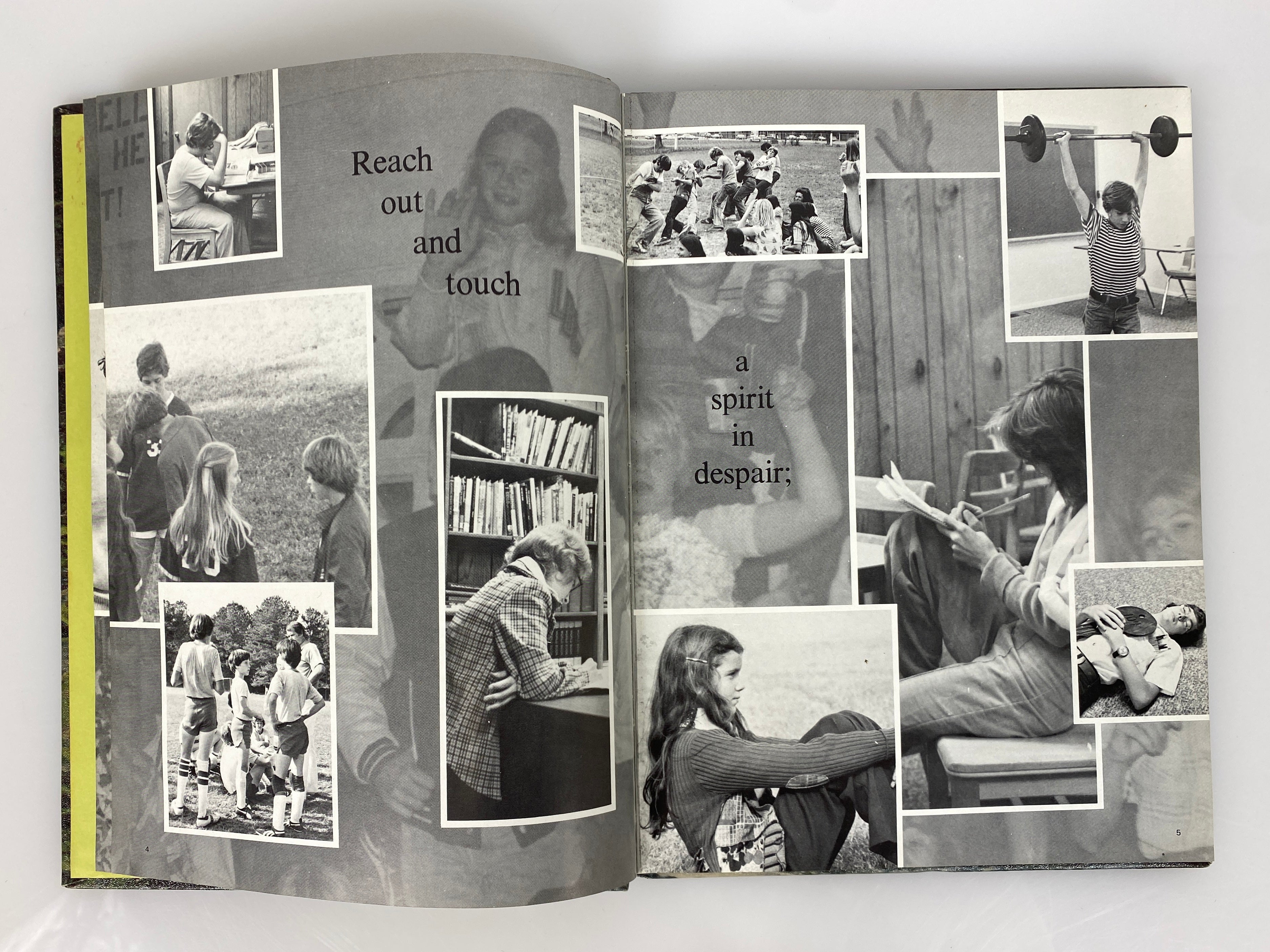 1977 Curtis Baptist School Yearbook Augusta Georgia HC