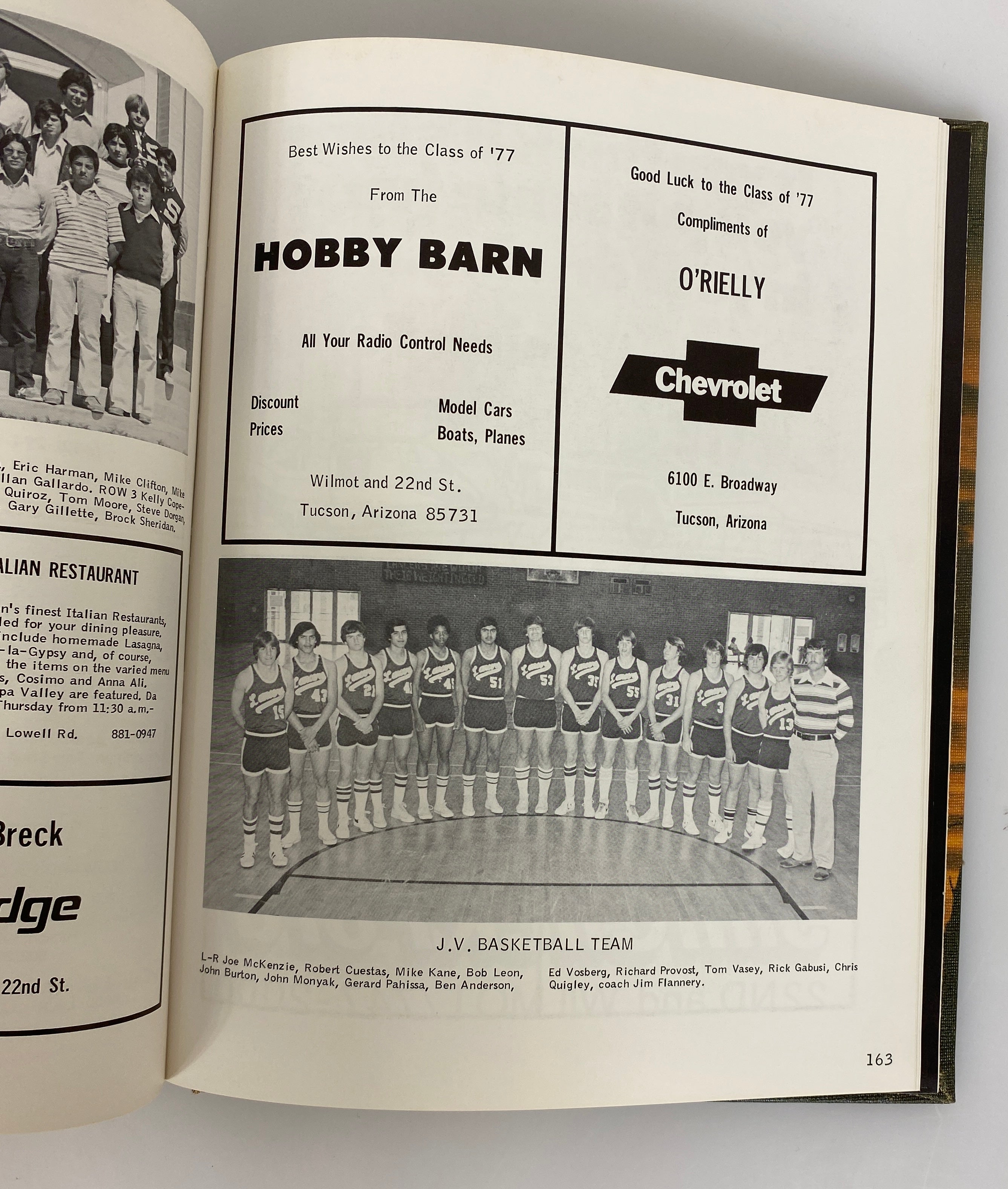 1977 Salpointe Catholic High School Yearbook Tucson Arizona HC