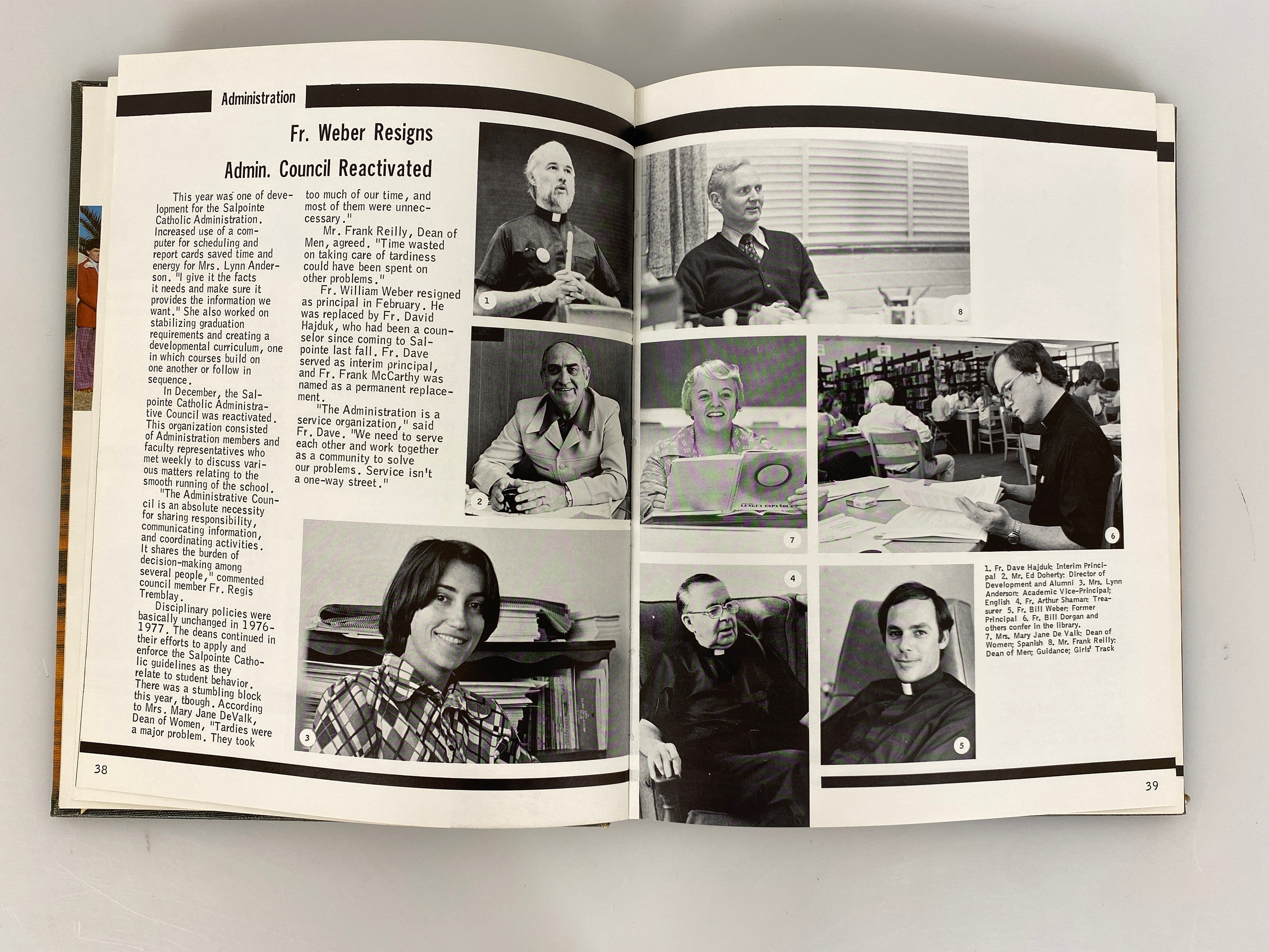 1977 Salpointe Catholic High School Yearbook Tucson Arizona HC