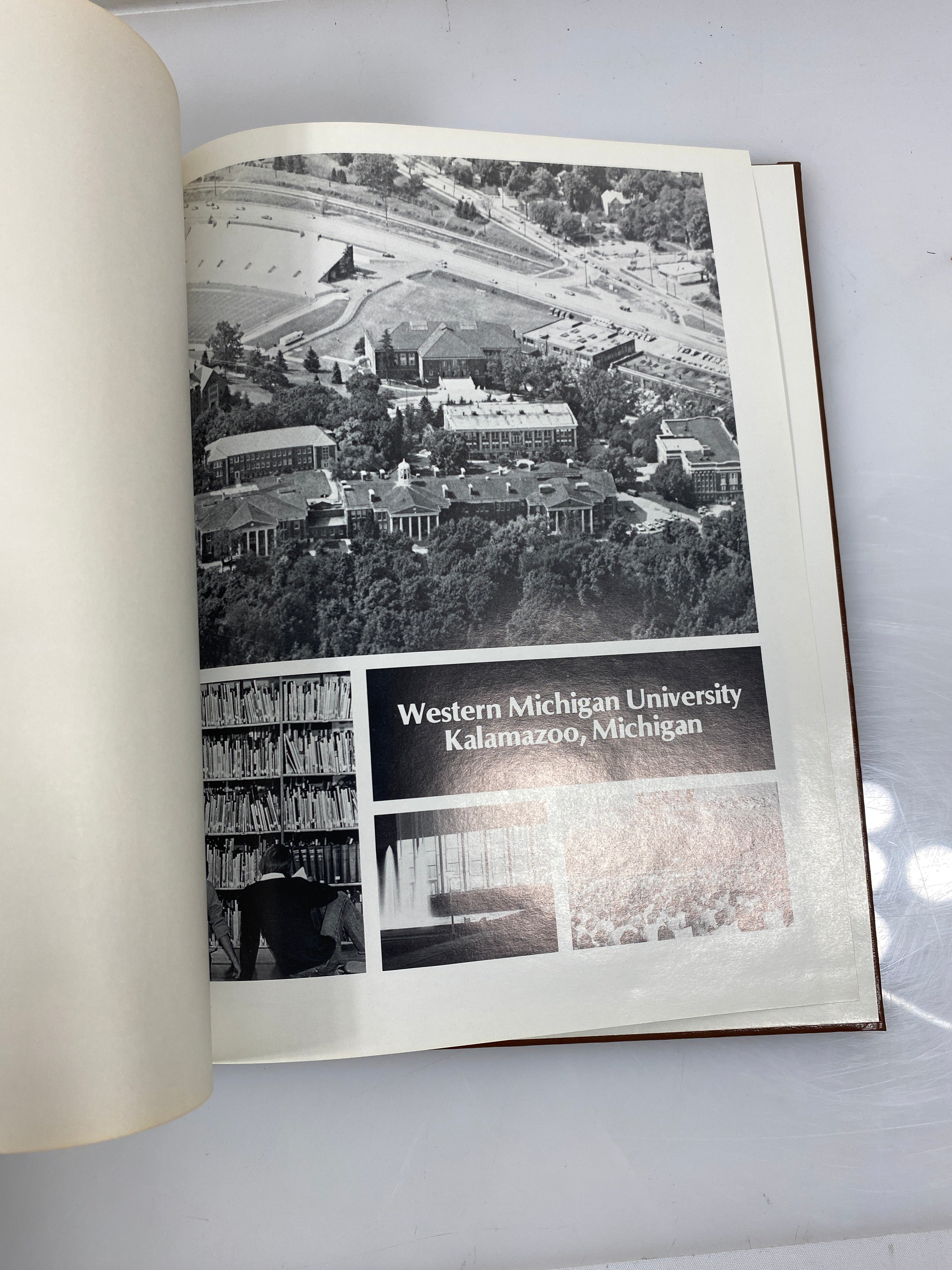 1977 Western Michigan University Yearbook Kalamazoo, MI HC