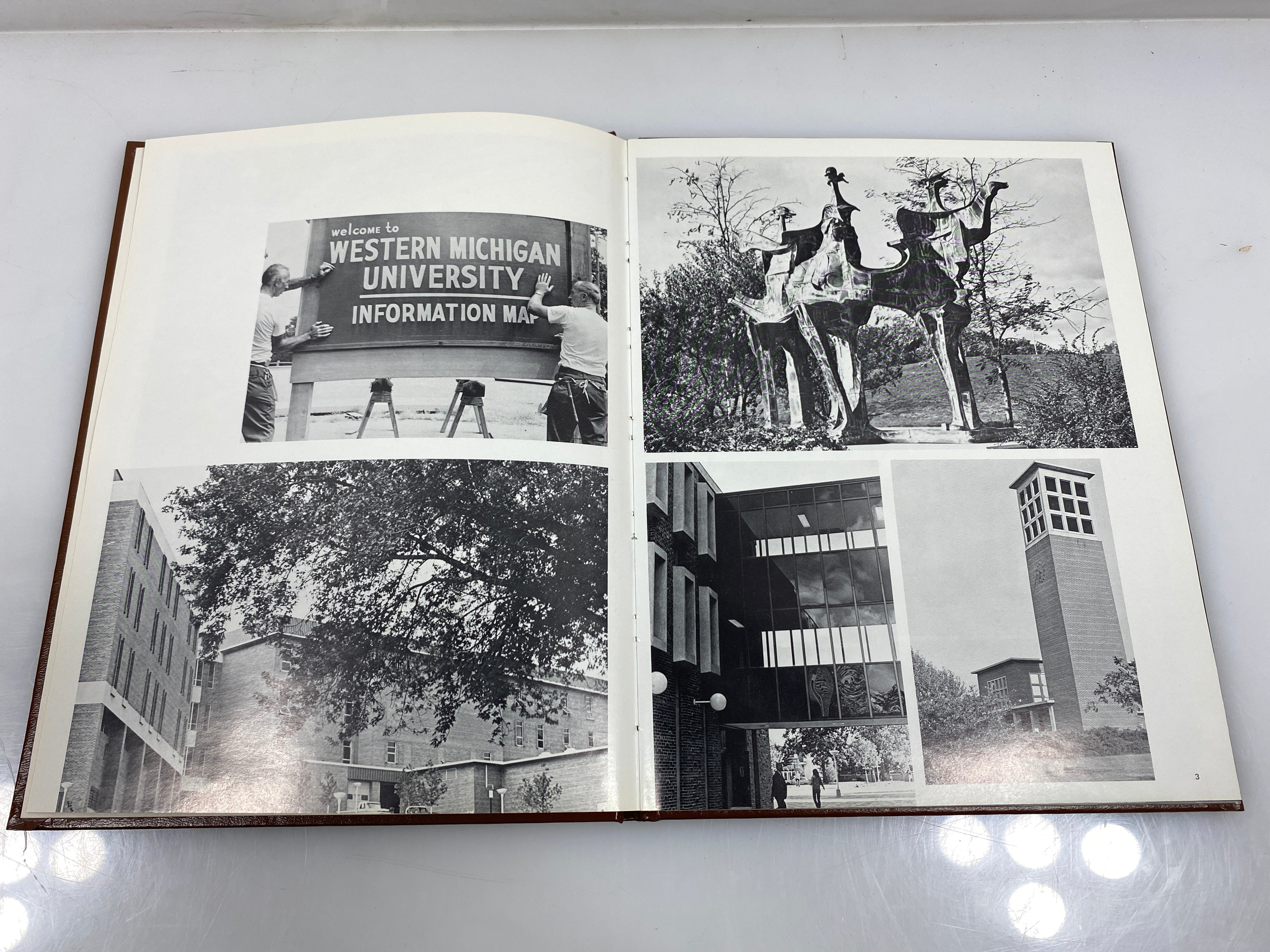 1977 Western Michigan University Yearbook Kalamazoo, MI HC