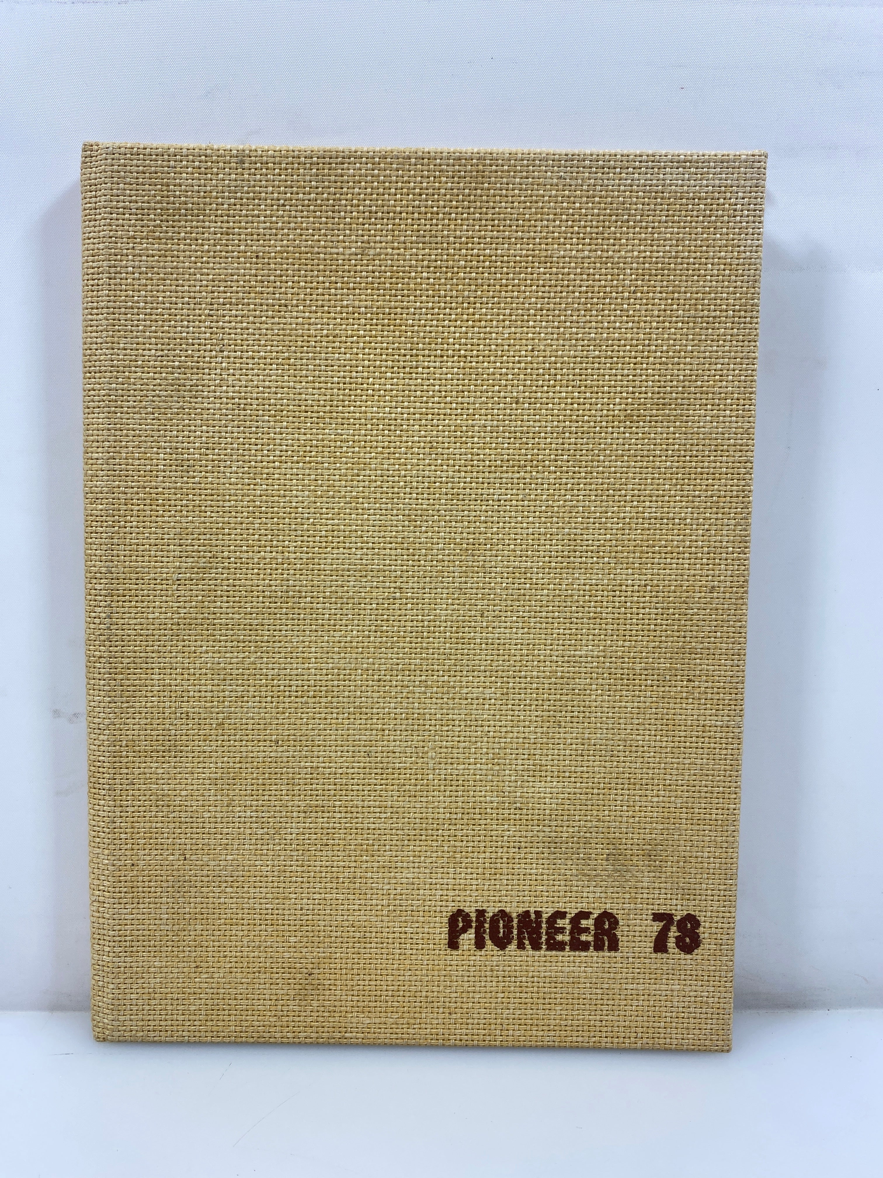 1978 "Pioneer" Crosswell-Lexington High School Yearbook MI HC