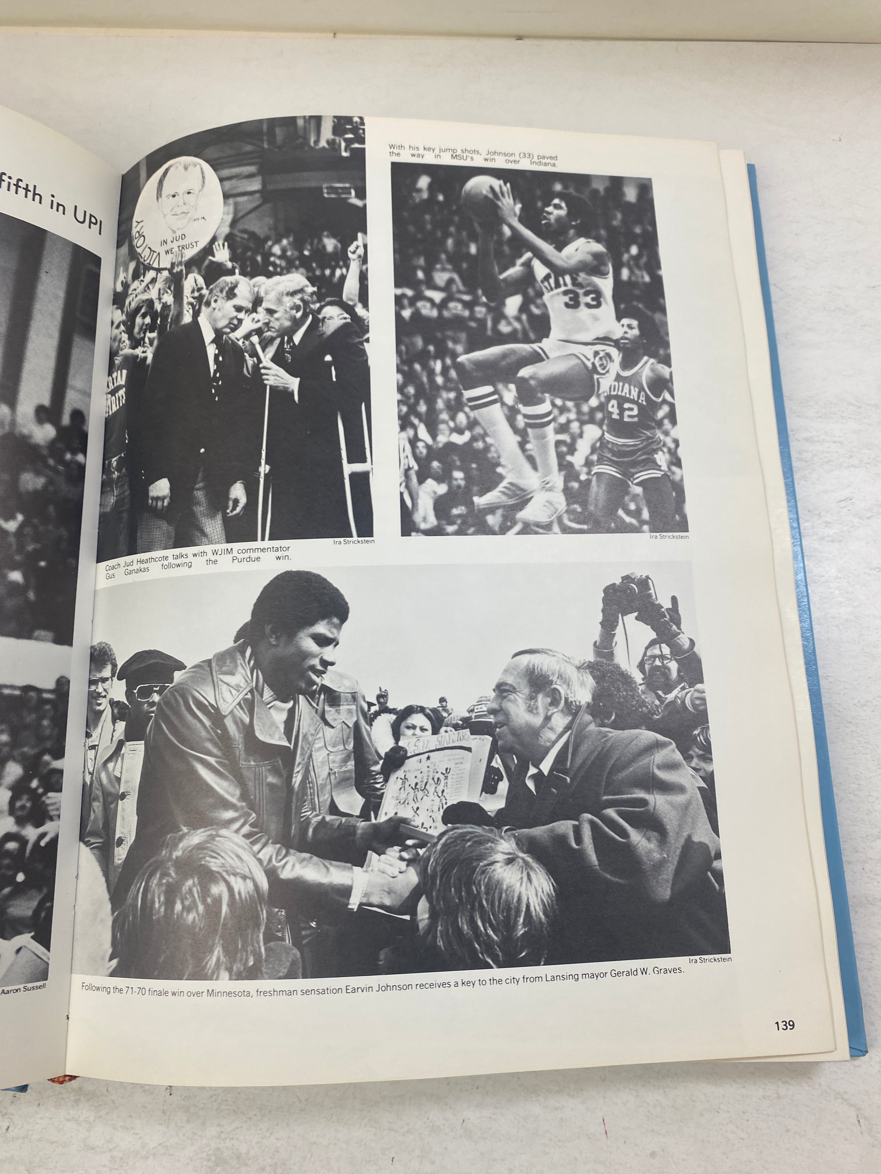 1978 Red Cedar Log Earvin "Magic" Johnson