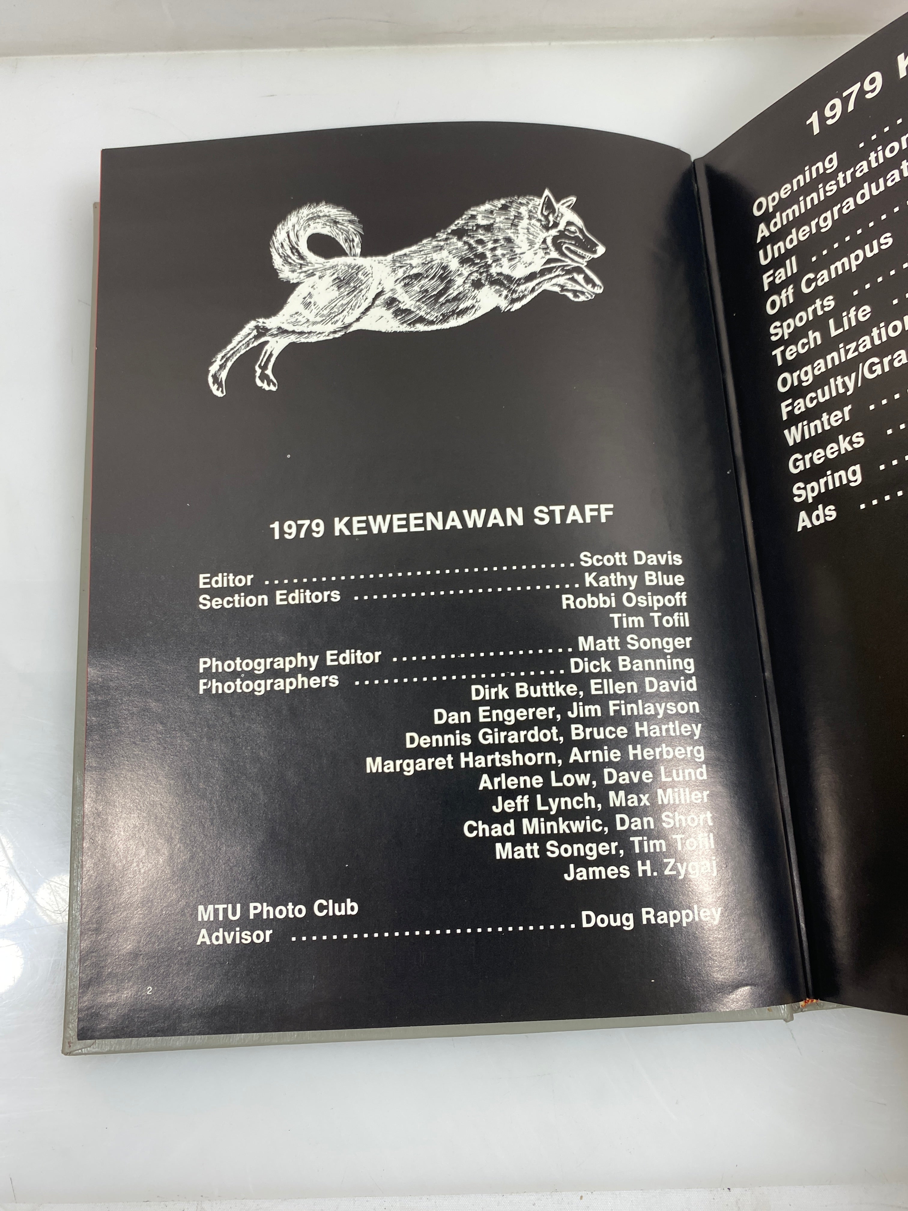 1979 "Keweenawan" Michigan Technological University Yearbook Houghton, MI HC