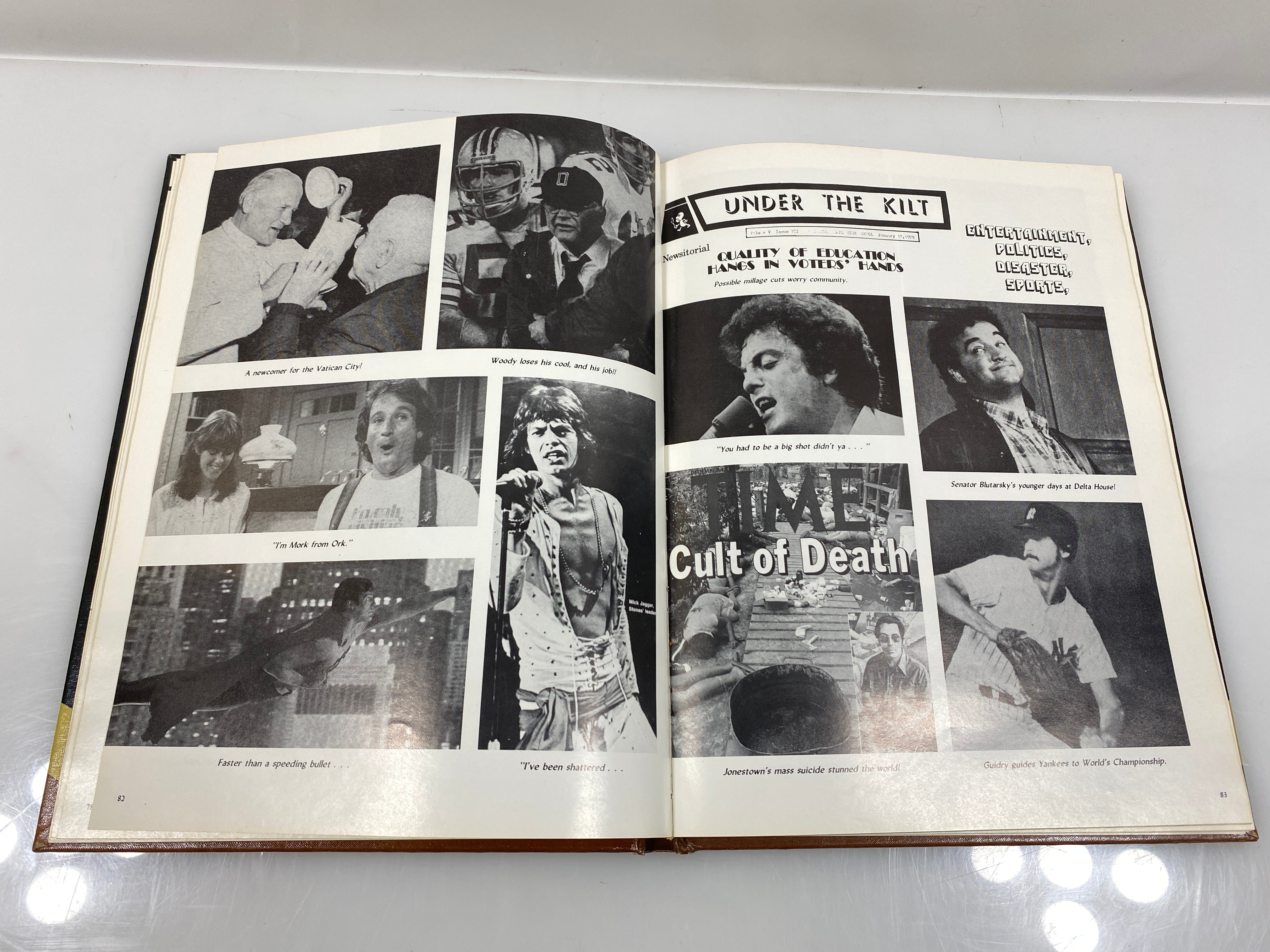 1979 Rochester Adams High Yearbook "Adams" Rochester Michigan HC