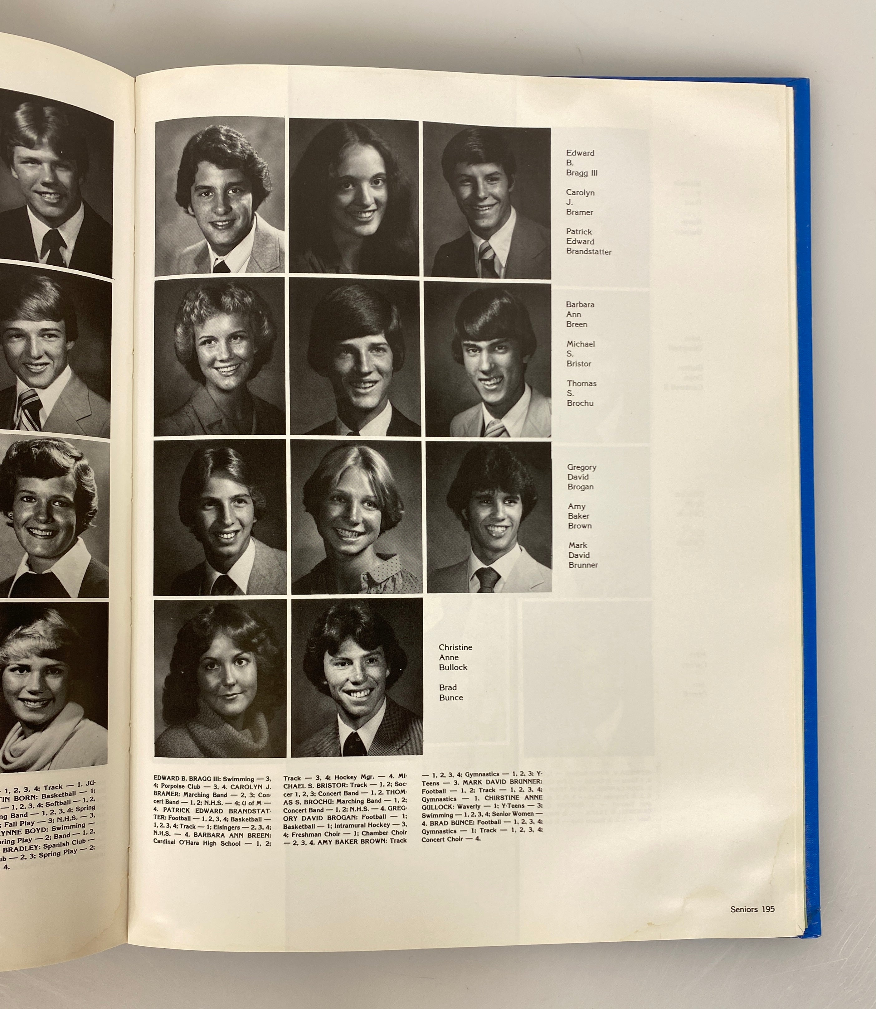 1980 East Lansing High School Yearbook "Ceniad" HC