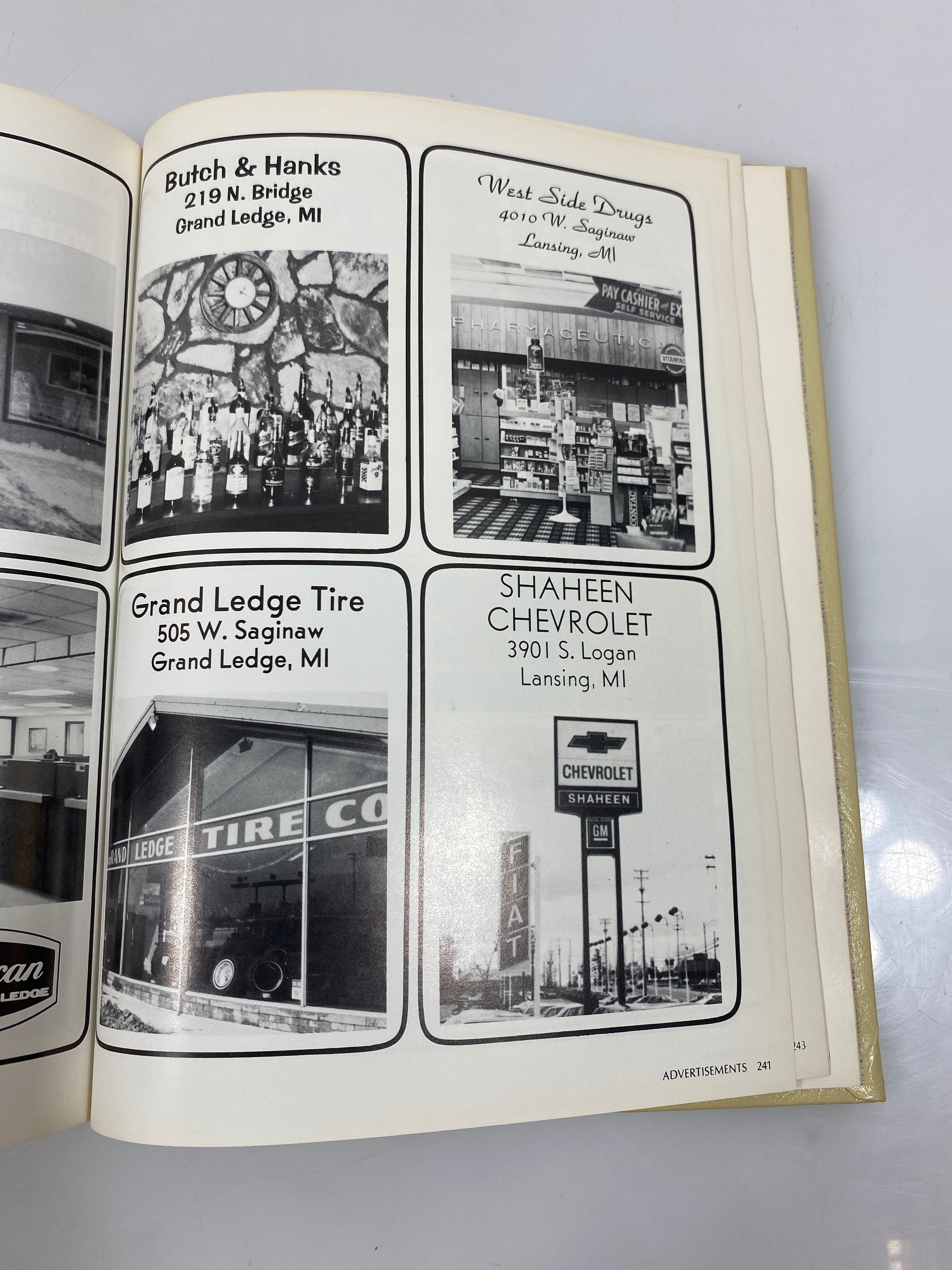 1980 Grand Ledge High School Yearbook Grand Ledge Michigan HC