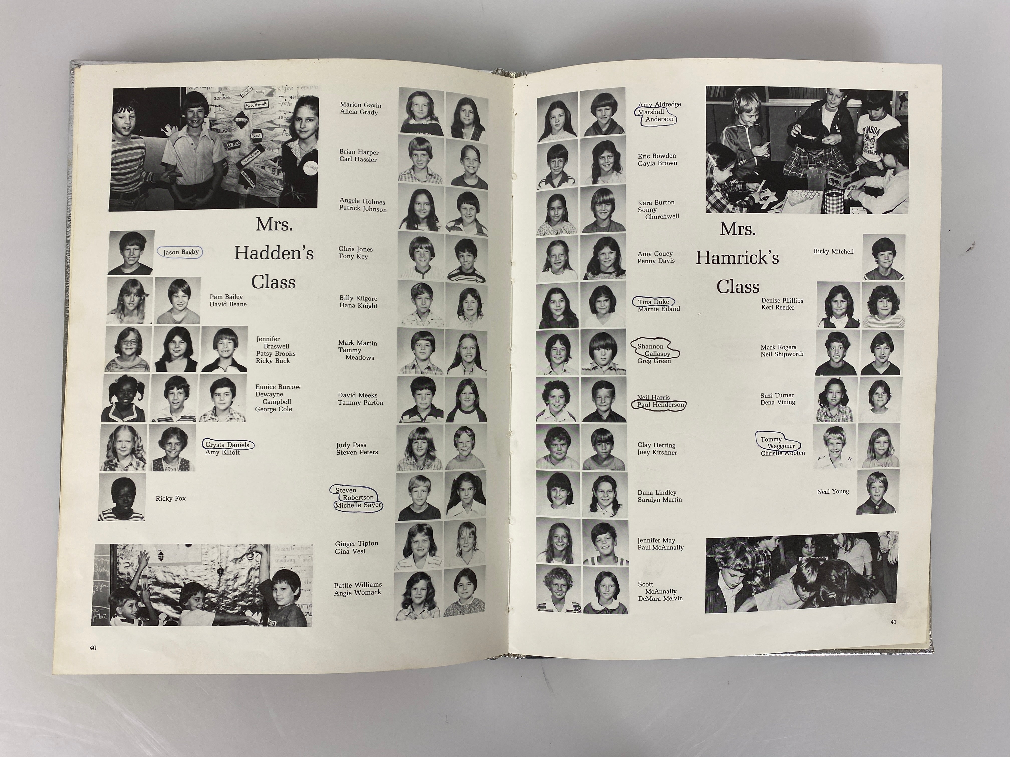 1980 Pinson Valley Elementary School Yearbook Jefferson County Alabama HC