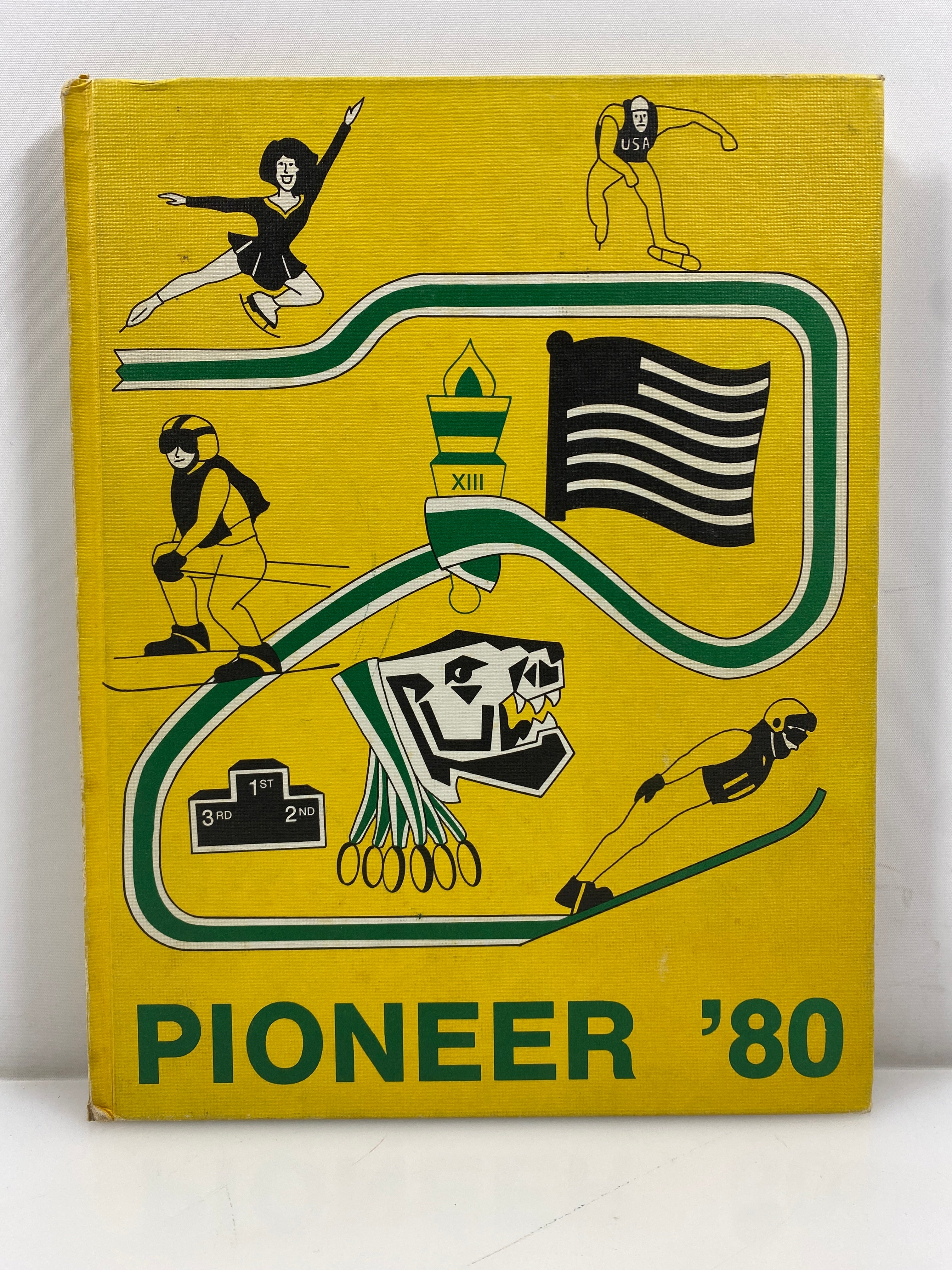 1980 Pioneer Middle School Yearbook Plymouth, Michigan HC
