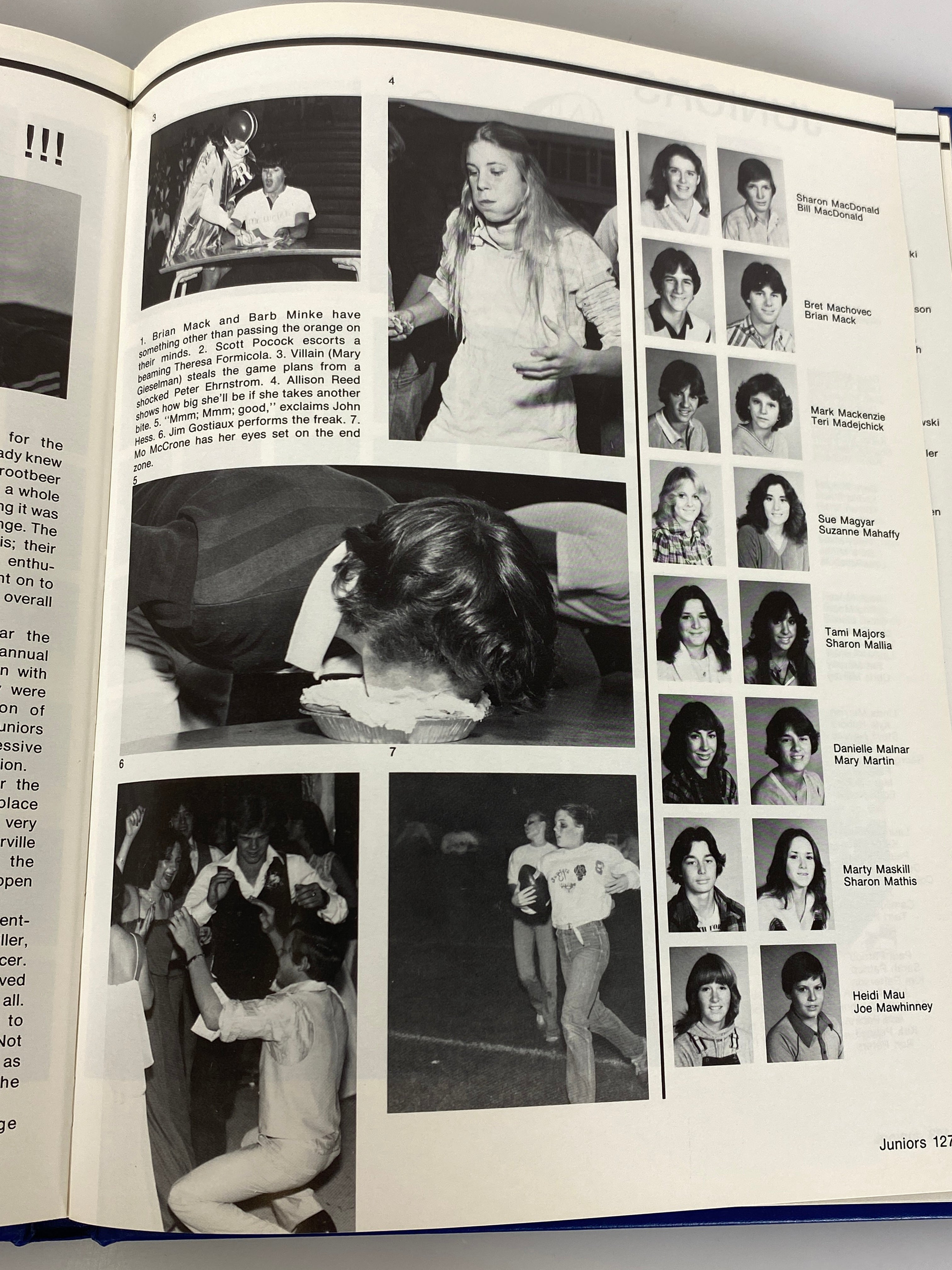 1980 Rochester High School Yearbook "Falcon" Rochester Michigan HC