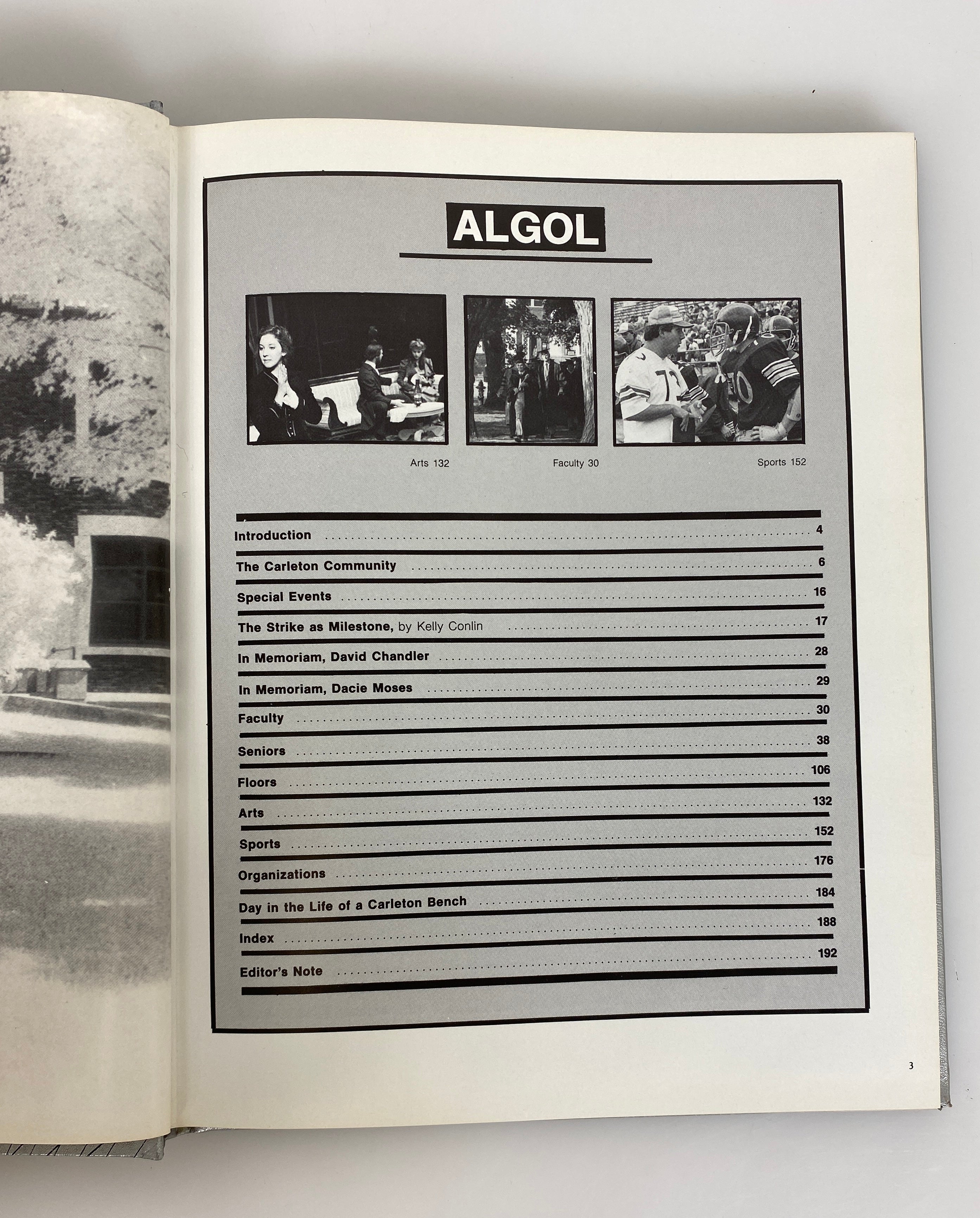 1981 Carleton College Yearbook Northfield Minnesota HC