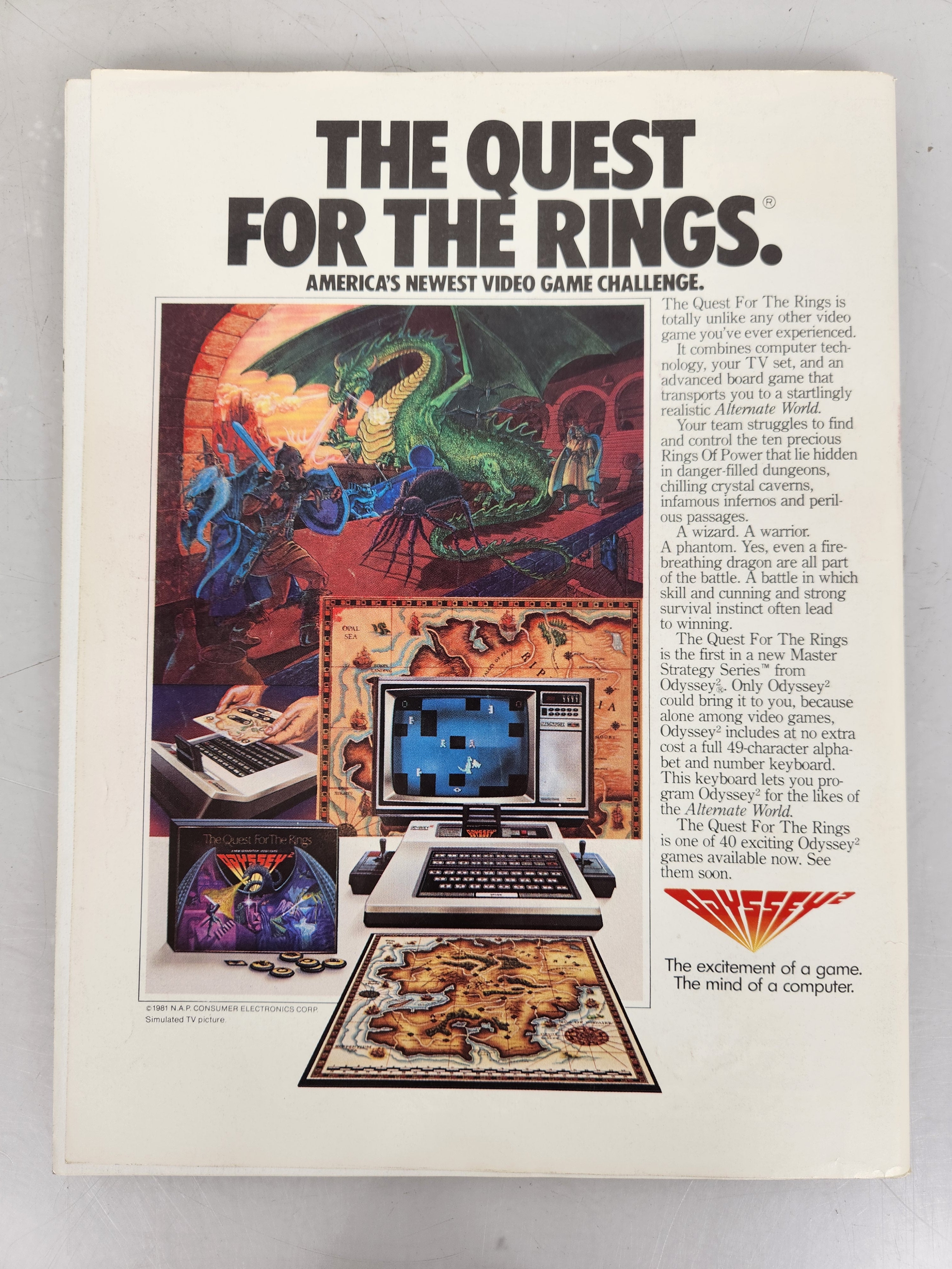 1981 Michigan State vs Michigan Spartan Stadium Sideliner Football Program