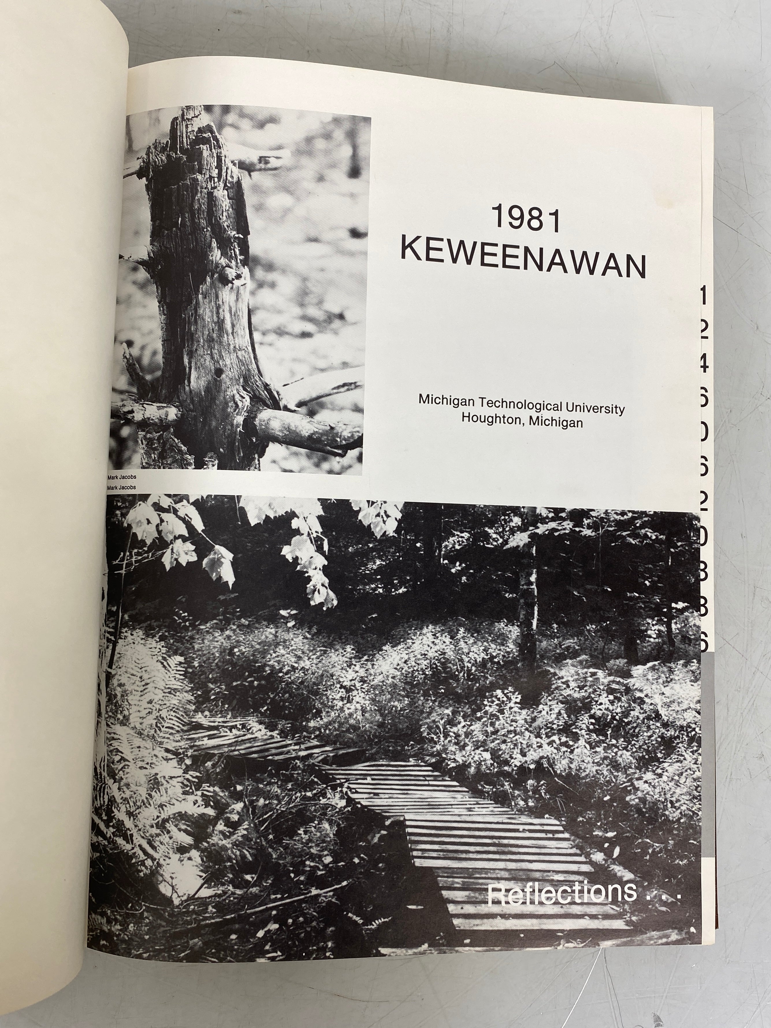 1981 Michigan Technological University Yearbook "Keweenawan" HC