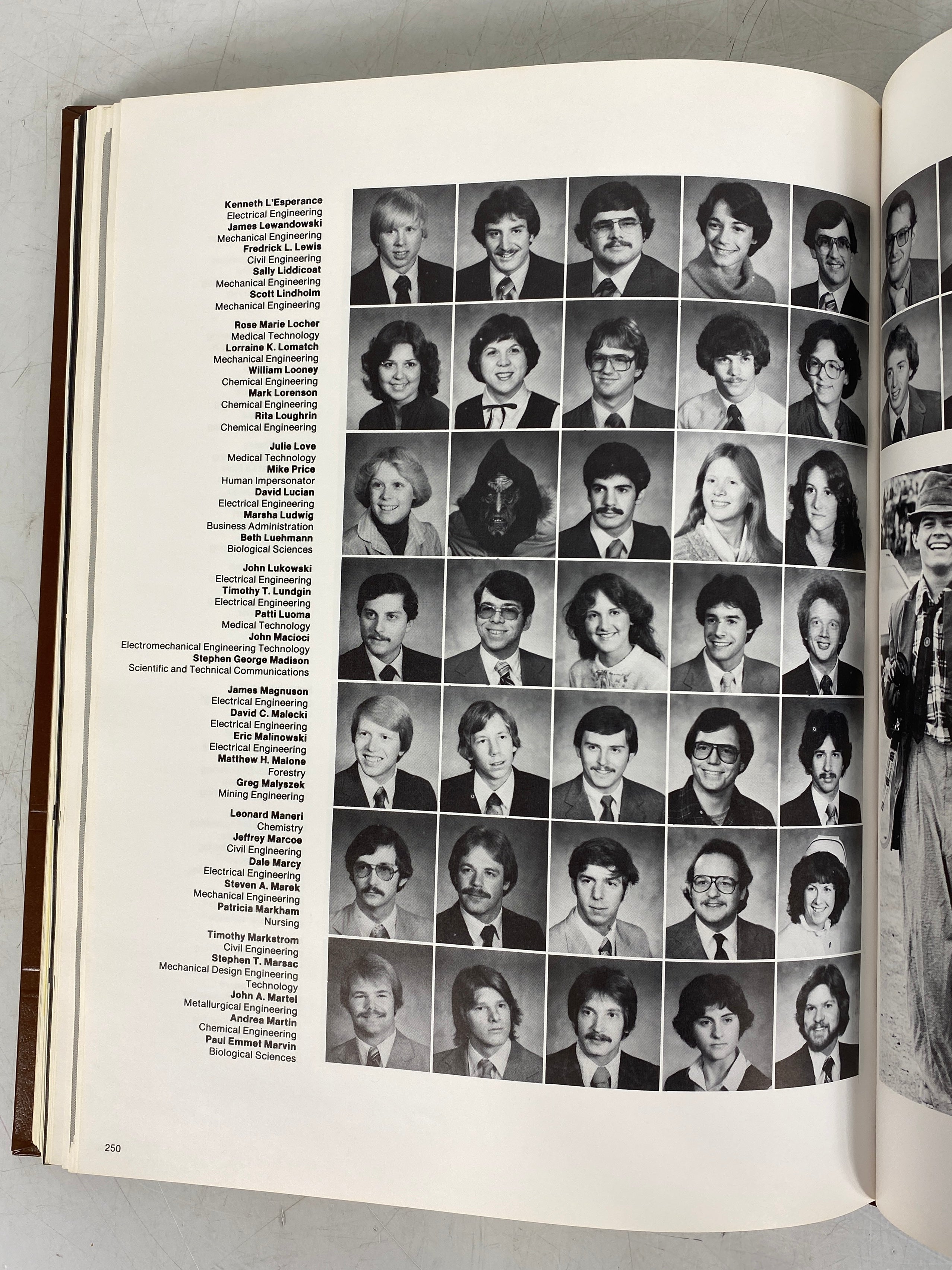 1981 Michigan Technological University Yearbook "Keweenawan" HC