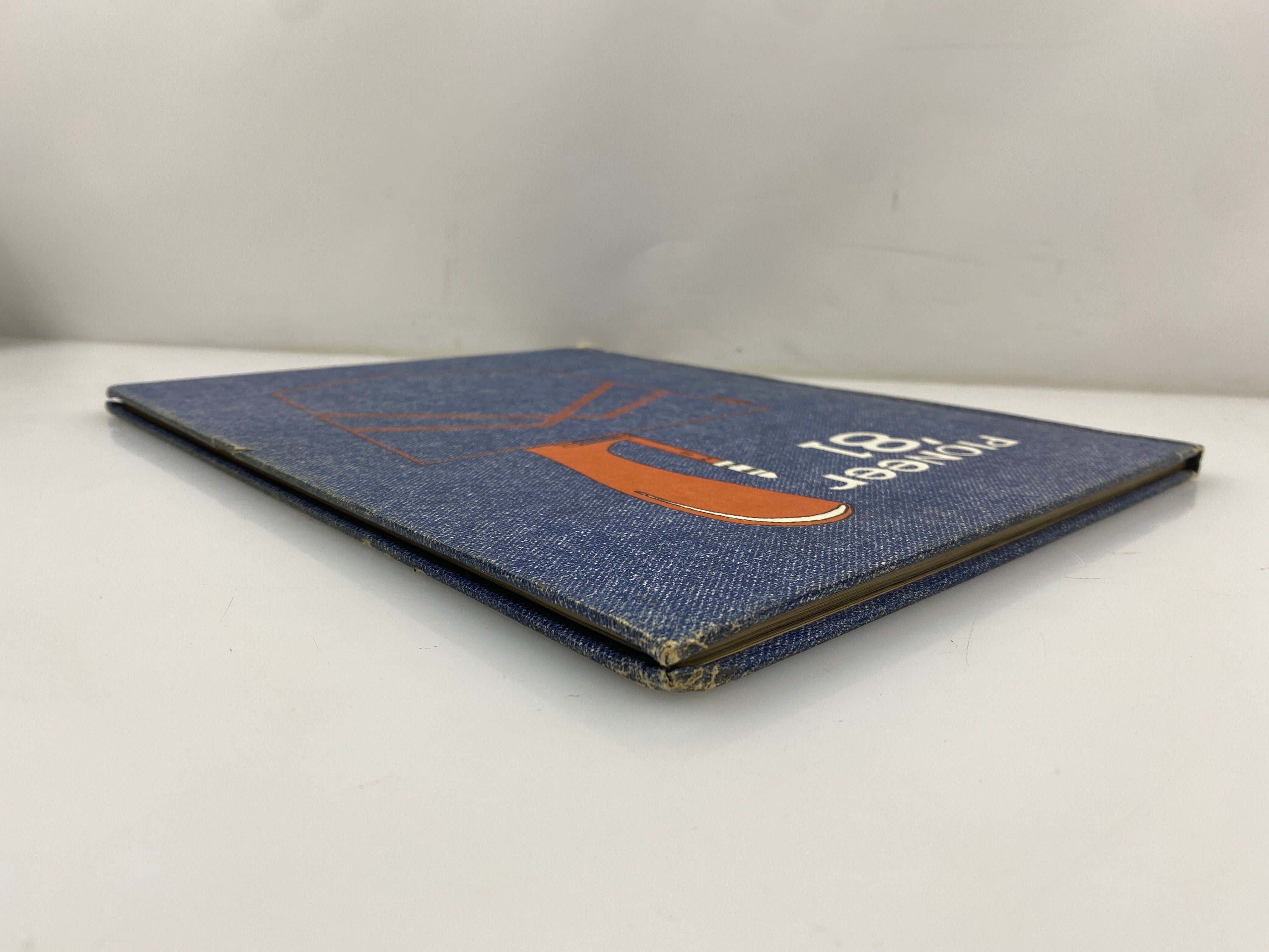 1981 Pioneer Middle School Yearbook Plymouth, Michigan HC