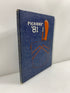 1981 Pioneer Middle School Yearbook Plymouth, Michigan HC