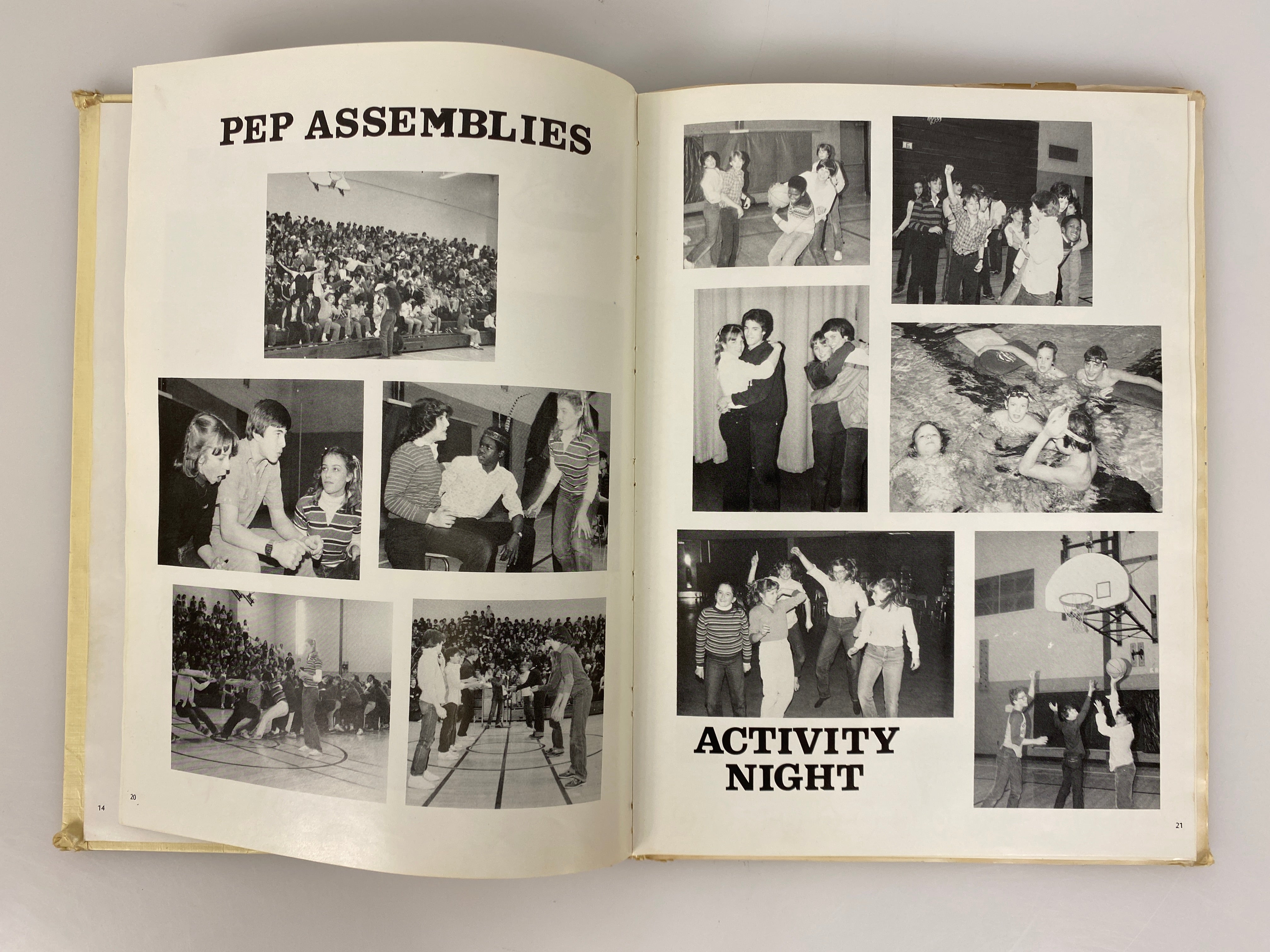 1982 MacDonald Middle School Yearbook East Lansing Michigan HC