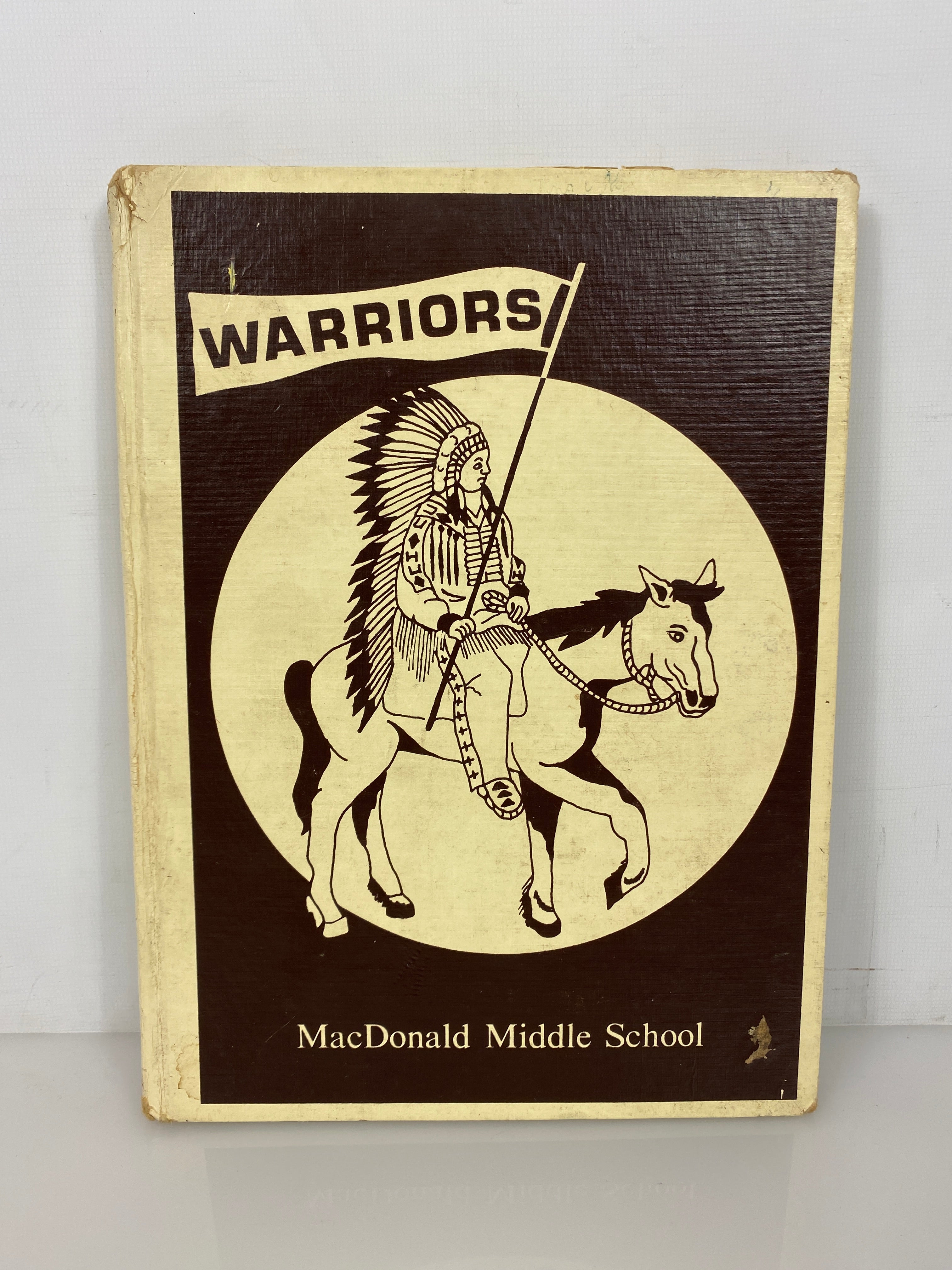 1982 MacDonald Middle School Yearbook East Lansing Michigan HC