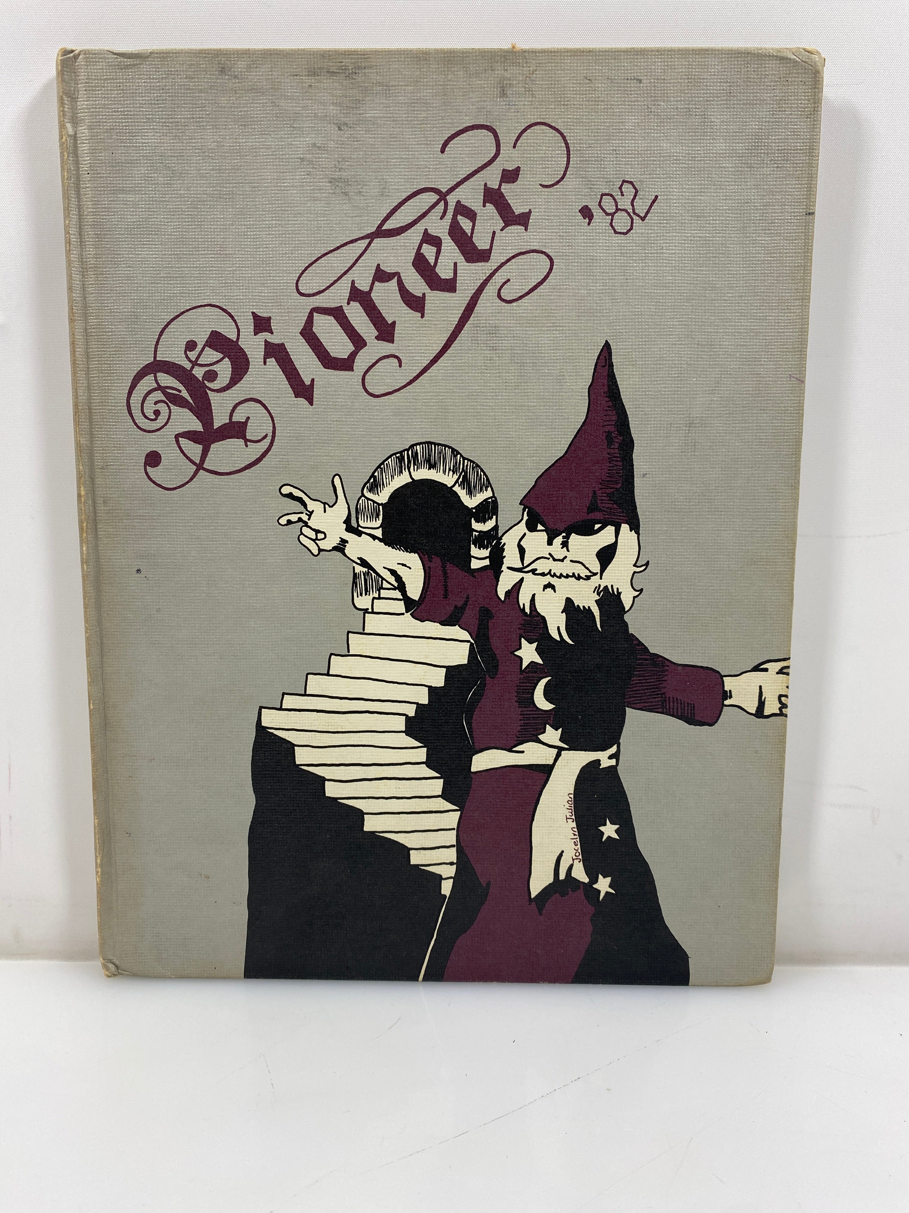 1982 Pioneer Middle School Yearbook Plymouth, Michigan HC