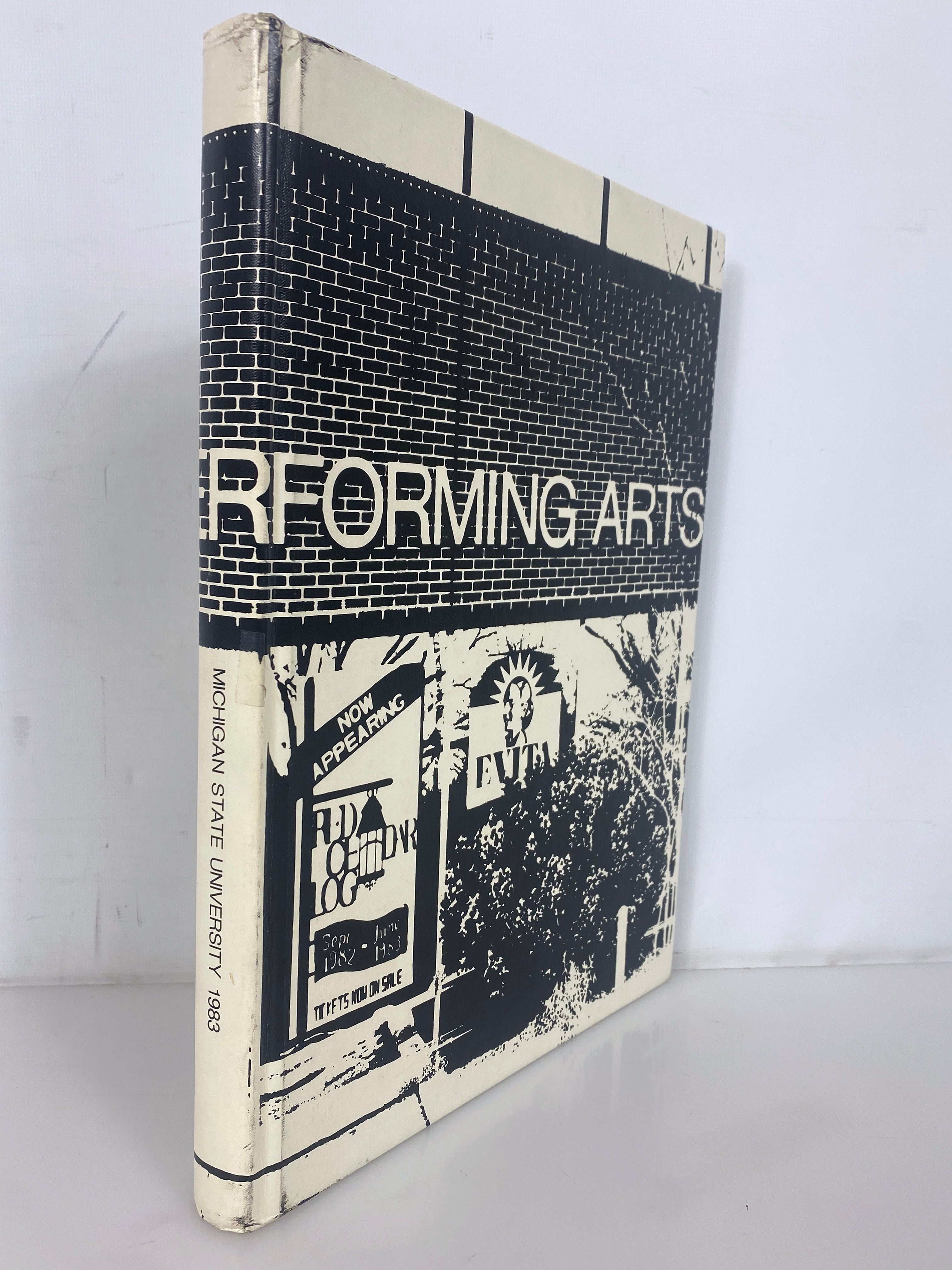 1983 Michigan State University "Red Cedar Log" Yearbook HC