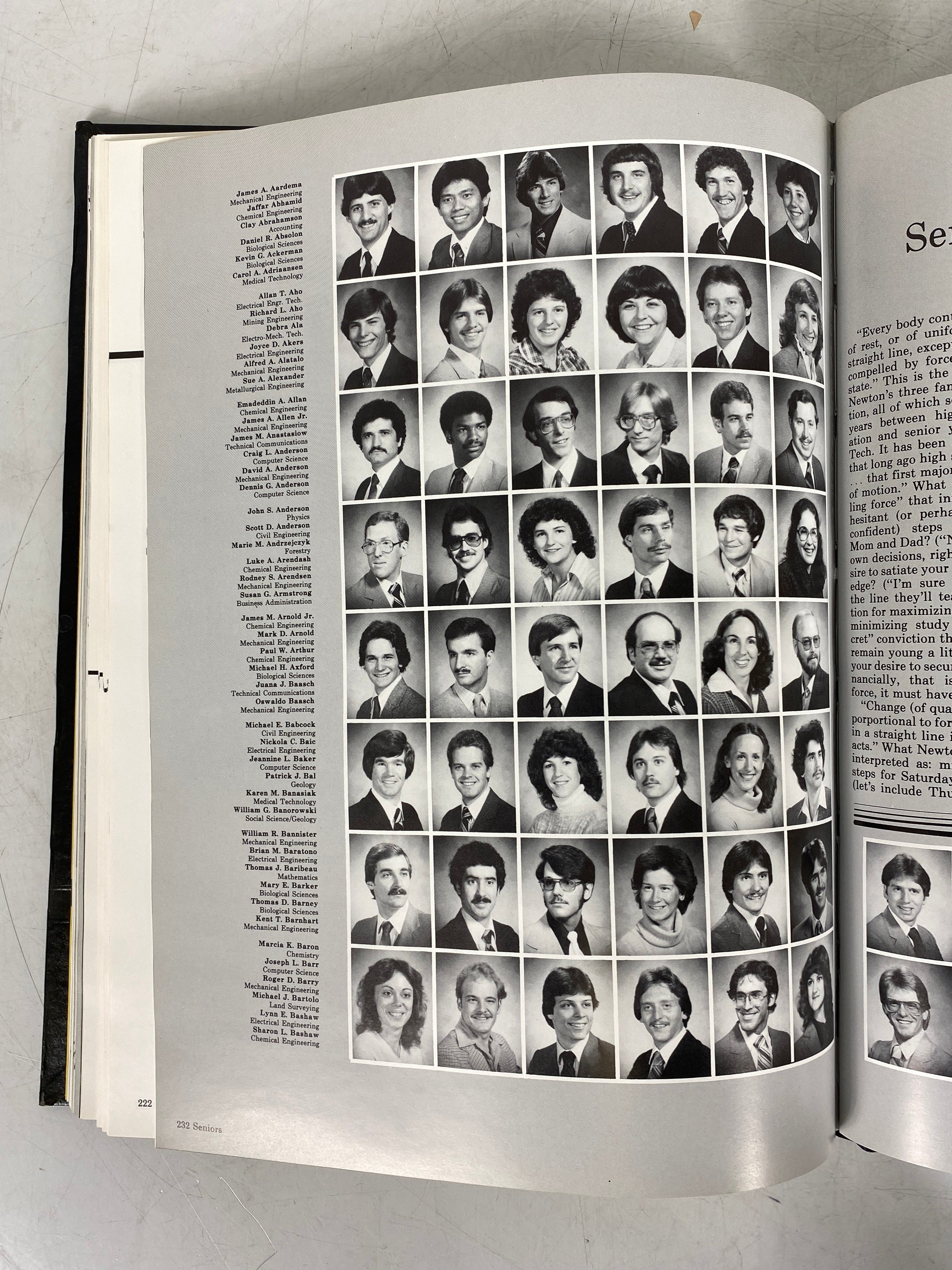1983 Michigan Technological University Yearbook "Keweenawan" HC