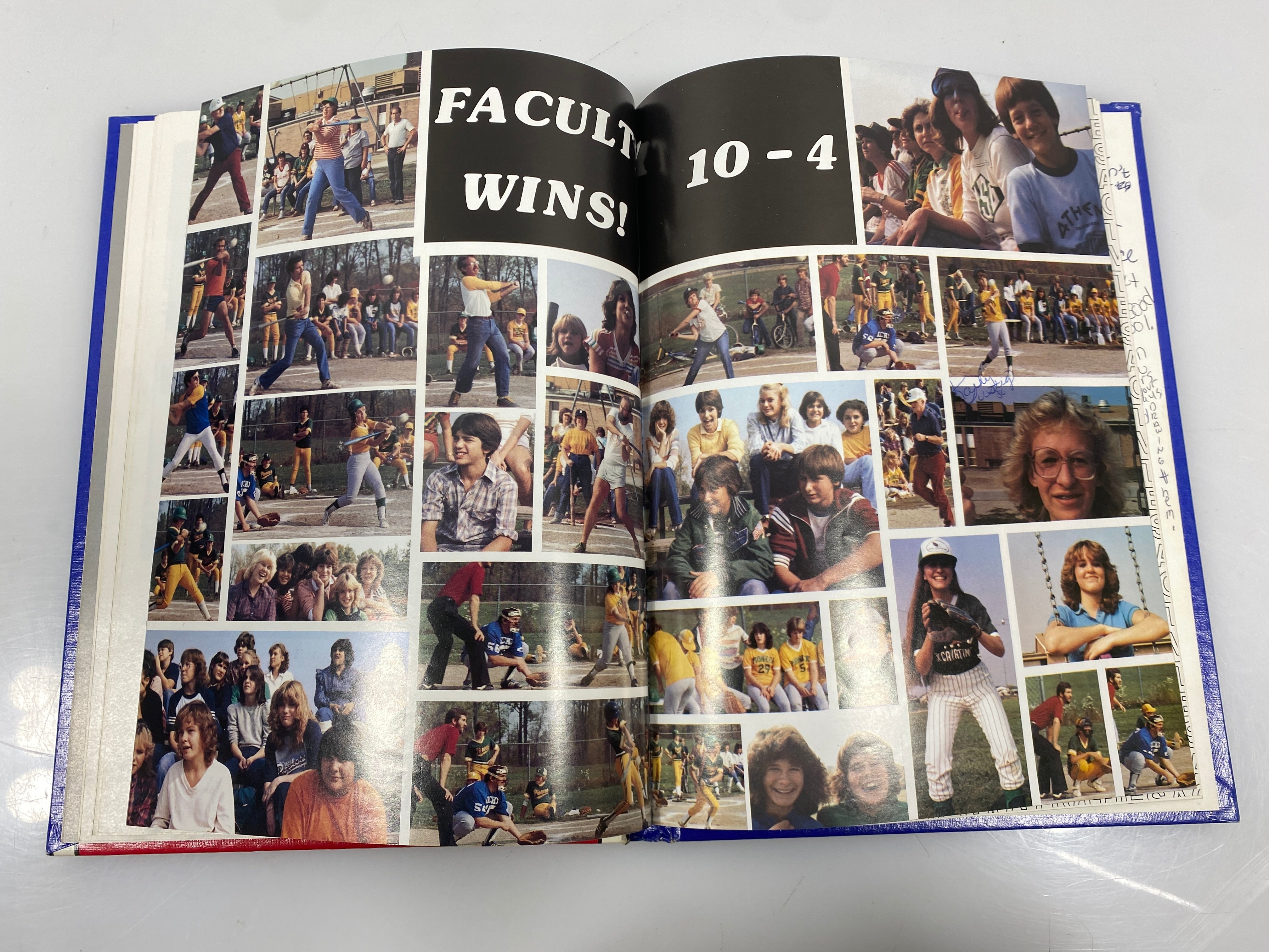 1983 Pioneer Middle School Yearbook Plymouth, Michigan HC