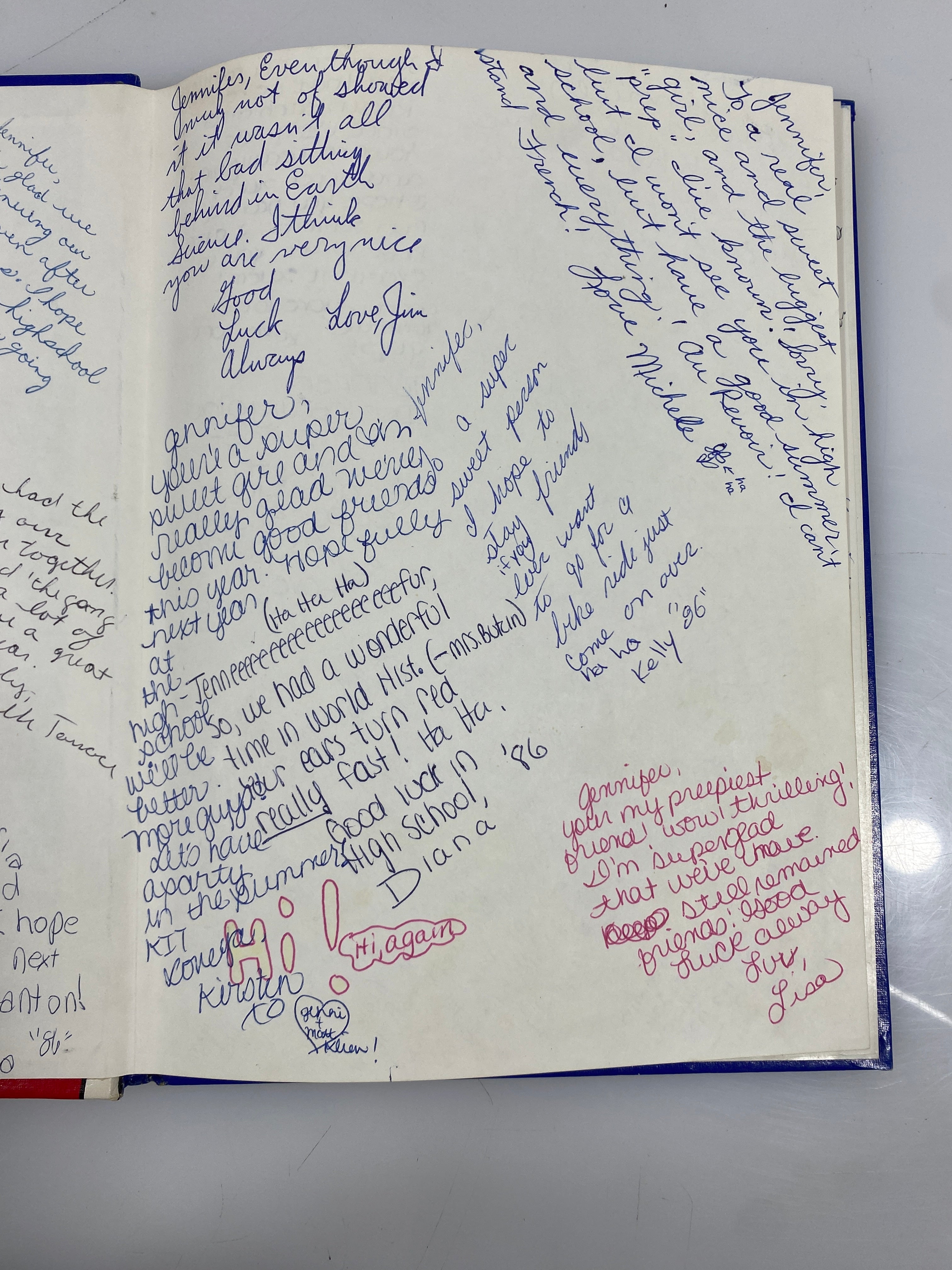 1983 Pioneer Middle School Yearbook Plymouth, Michigan HC