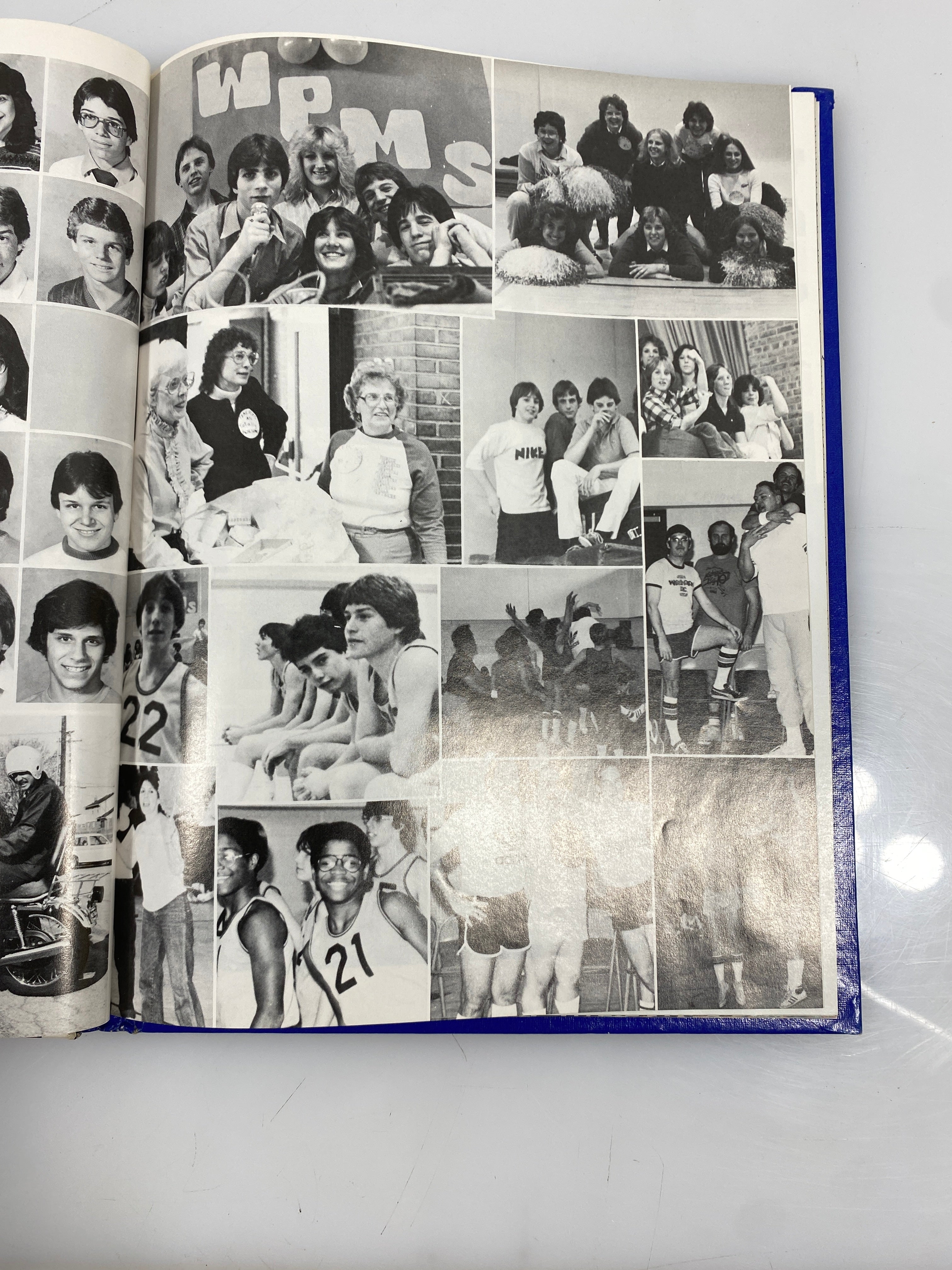1983 Pioneer Middle School Yearbook Plymouth, Michigan HC
